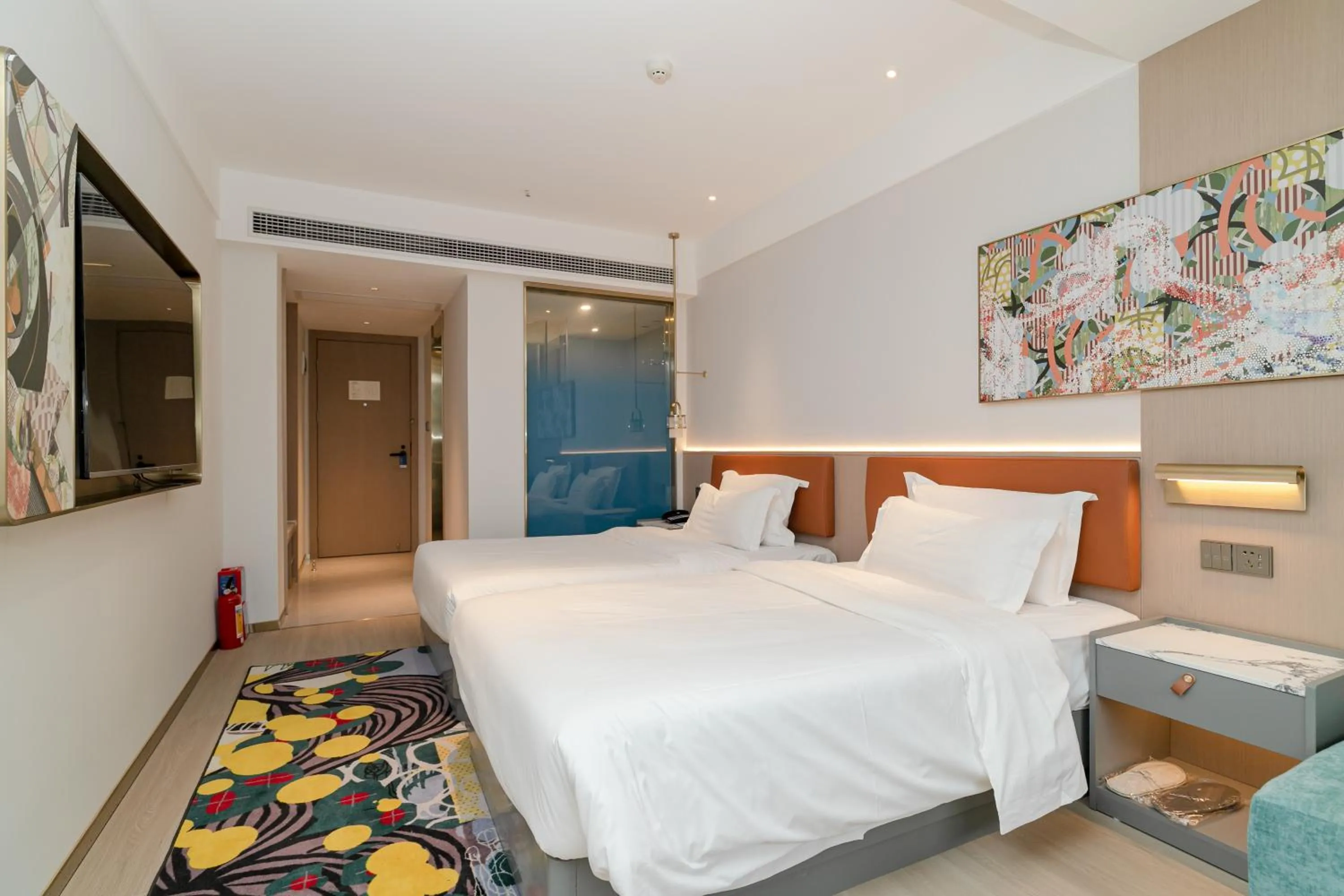 Bed in Insail Hotels Guangzhou Beijing Road Pedestrian Branch