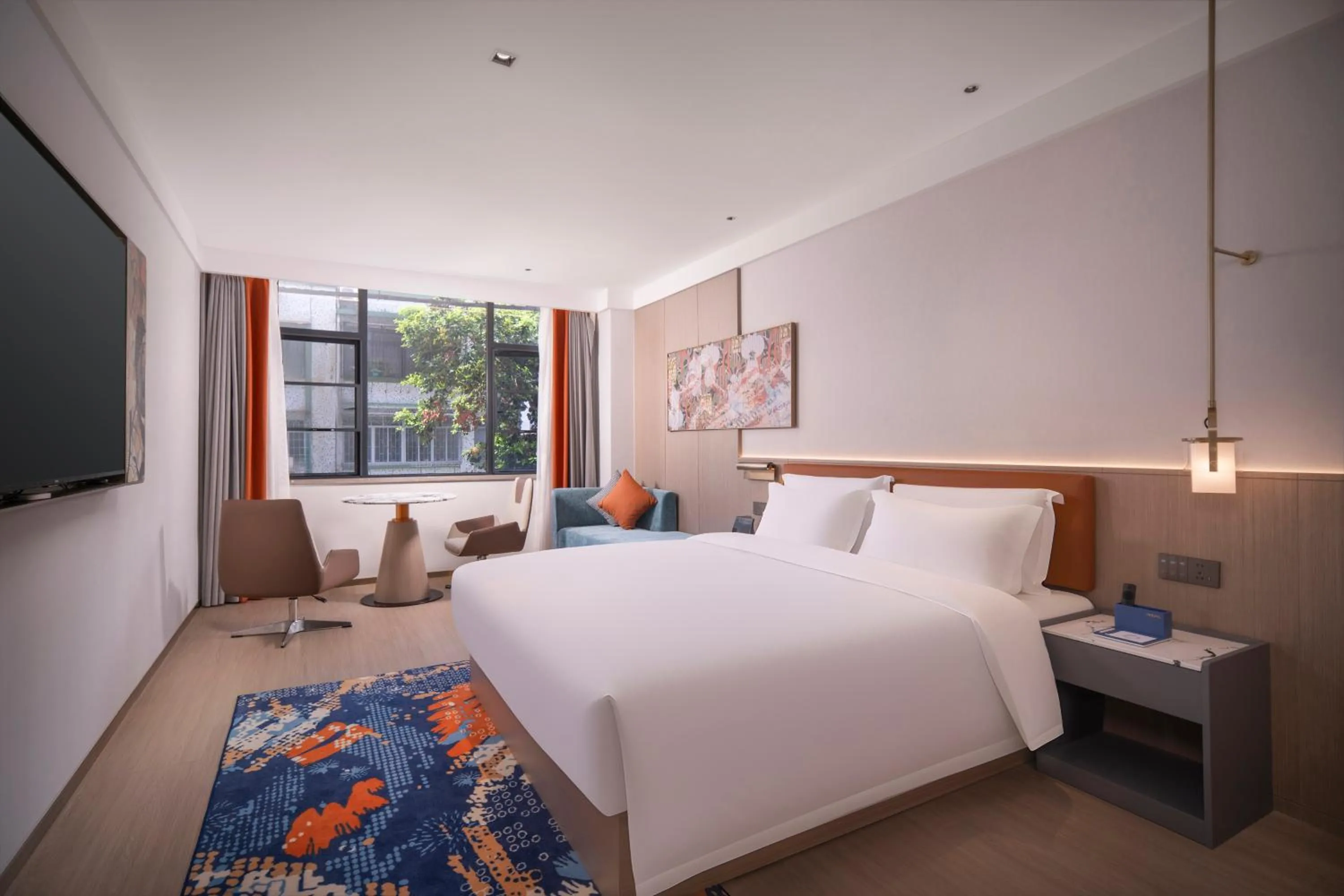 Bed in Insail Hotels Guangzhou Beijing Road Pedestrian Branch