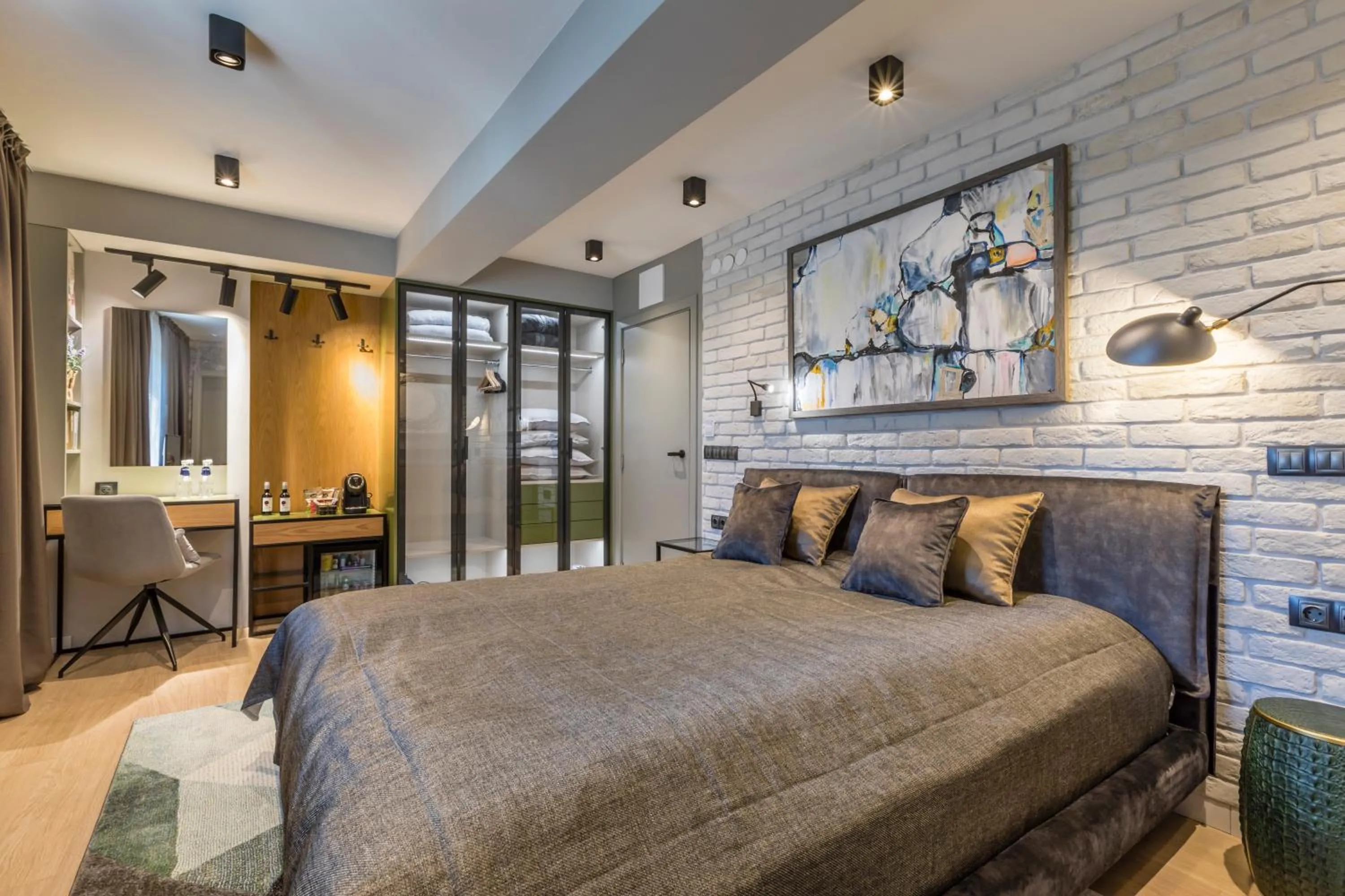 Bedroom, Bed in Boutique Hotel Casa Verdi