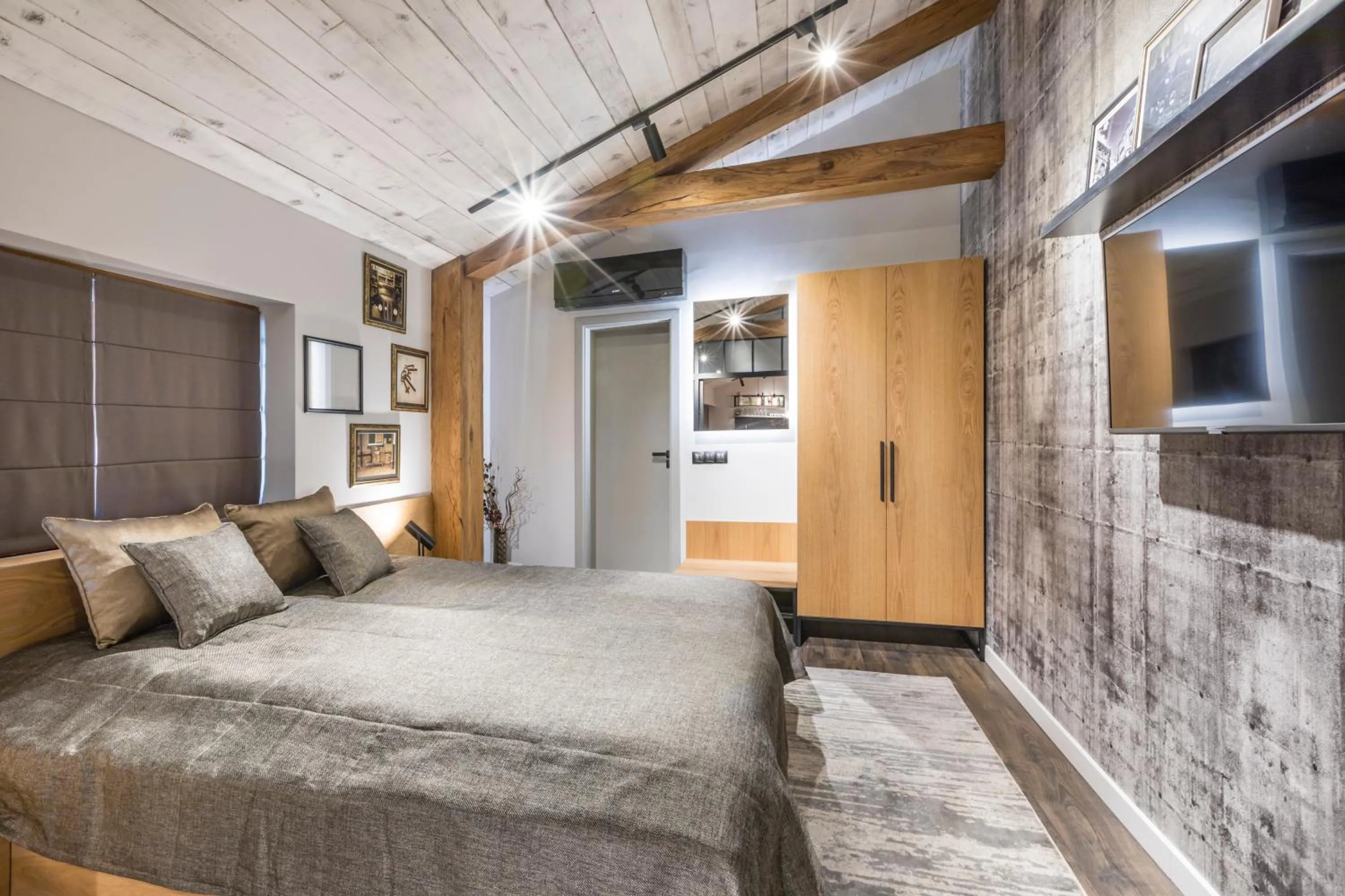 Bed in Boutique Hotel Casa Verdi