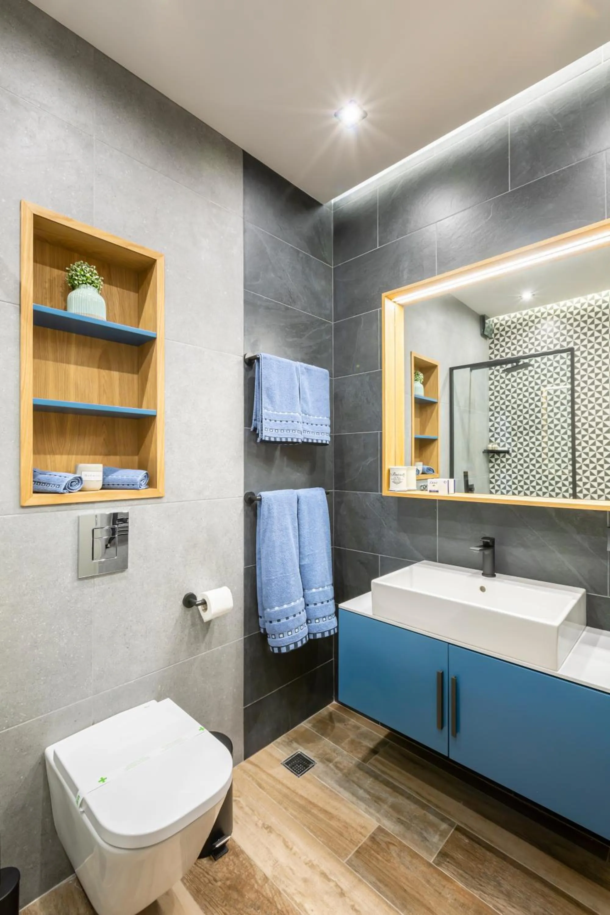 Toilet in Boutique Hotel Casa Verdi