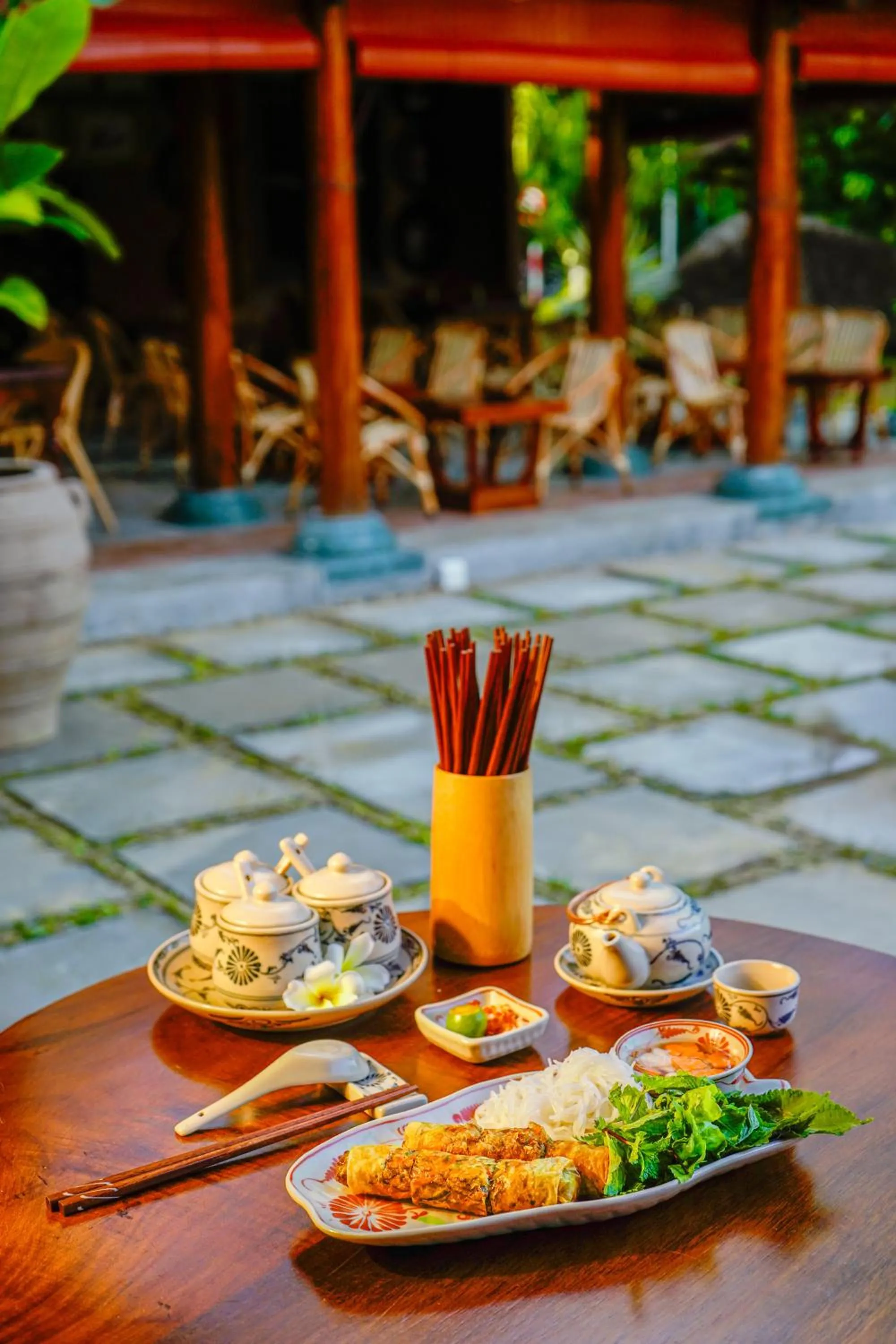 Food and drinks in Furama Villas Danang
