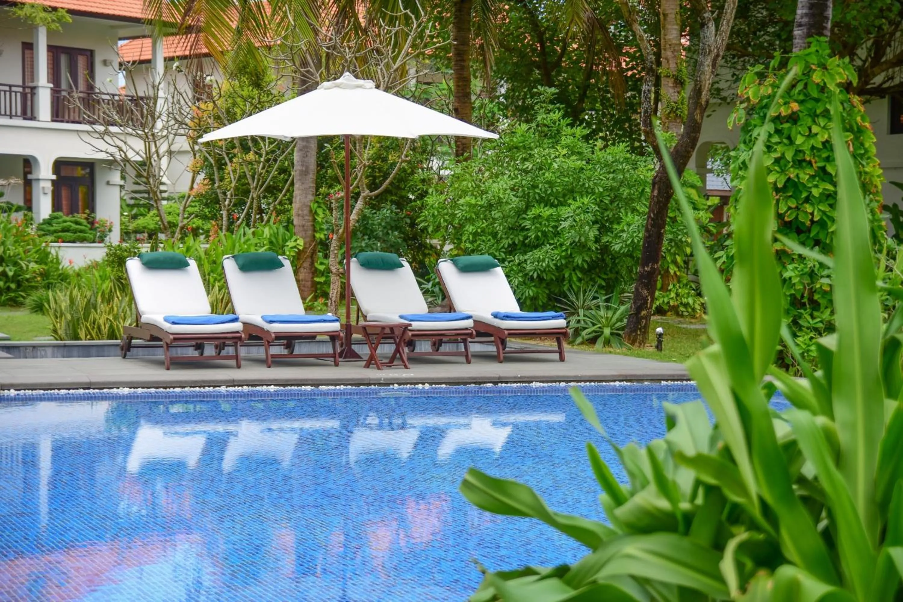 Patio in Furama Villas Danang