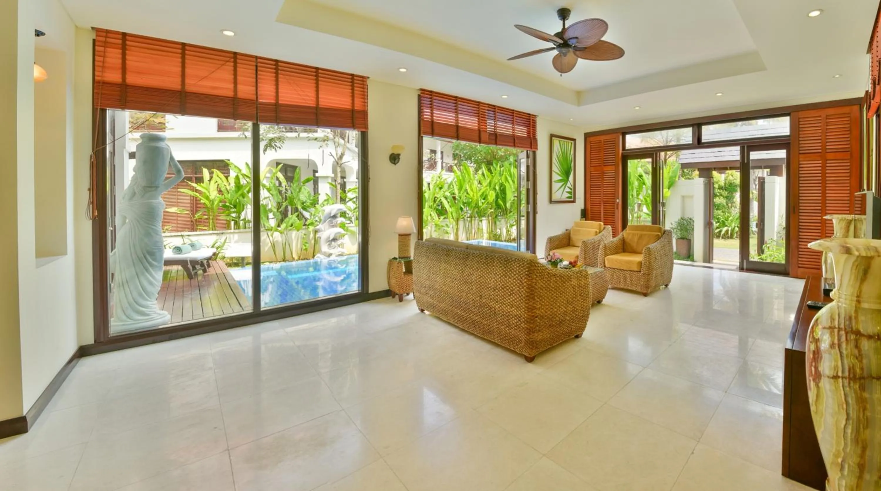 Living room in Furama Villas Danang