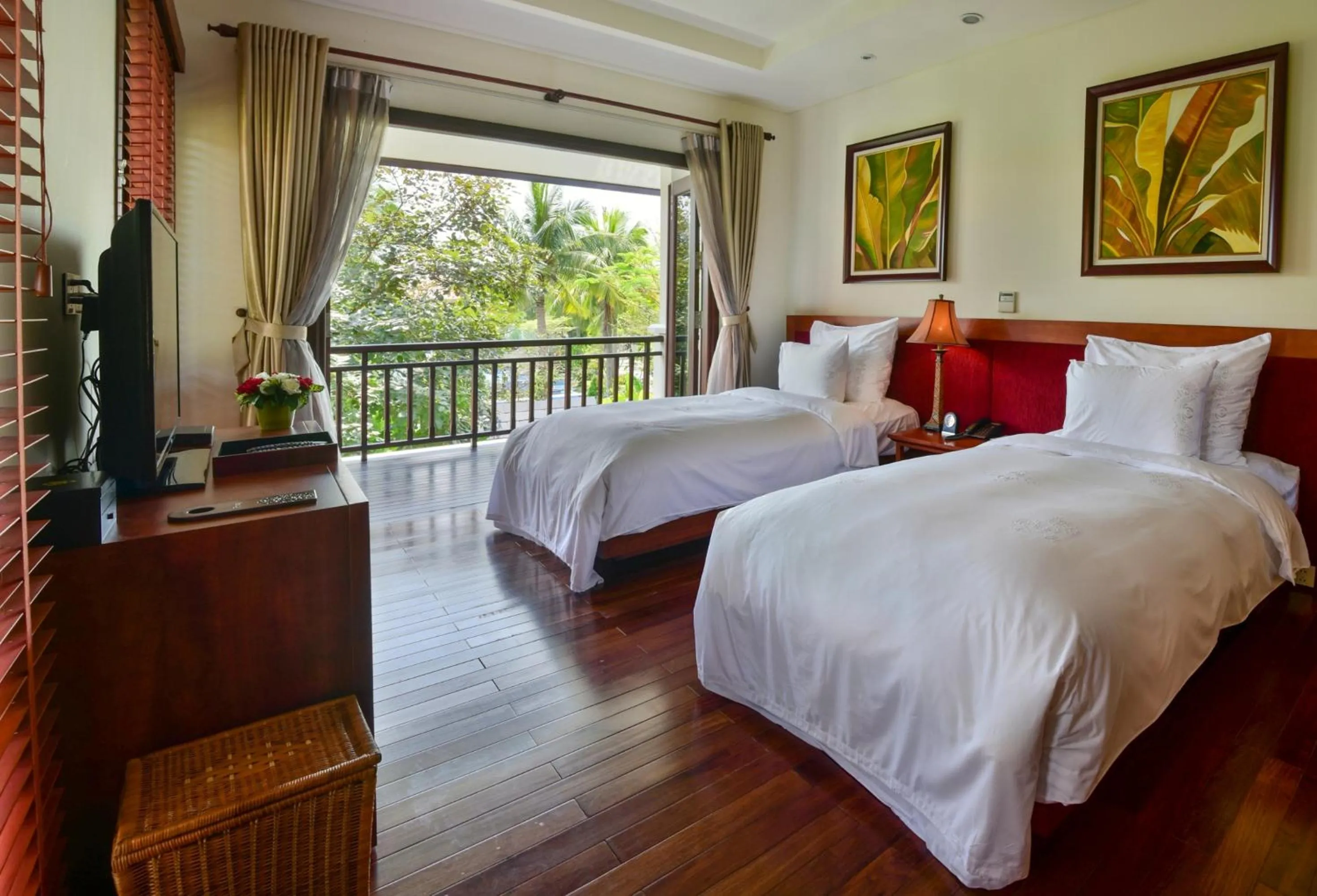 Bedroom, Bed in Furama Villas Danang