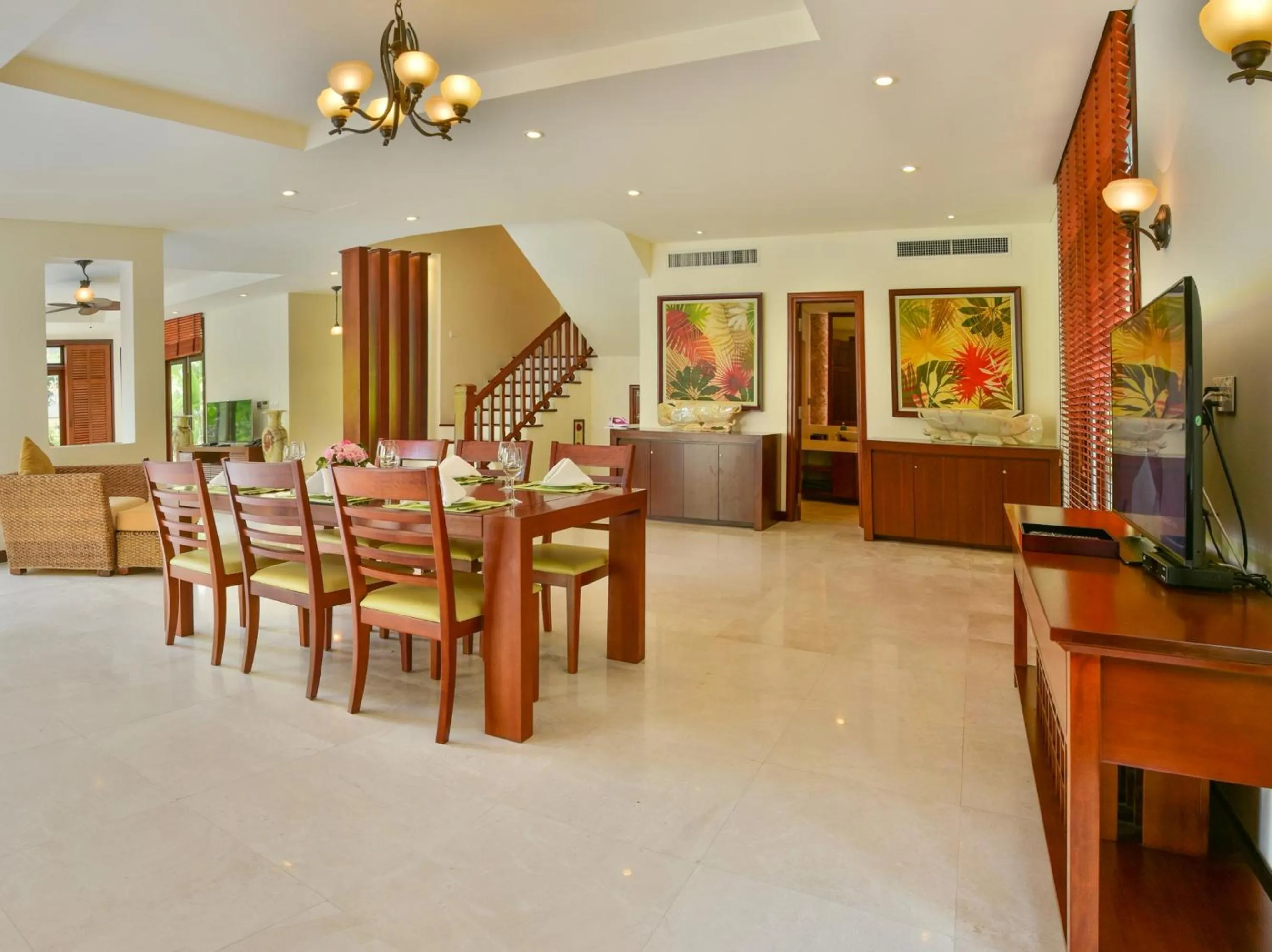 Dining area in Furama Villas Danang