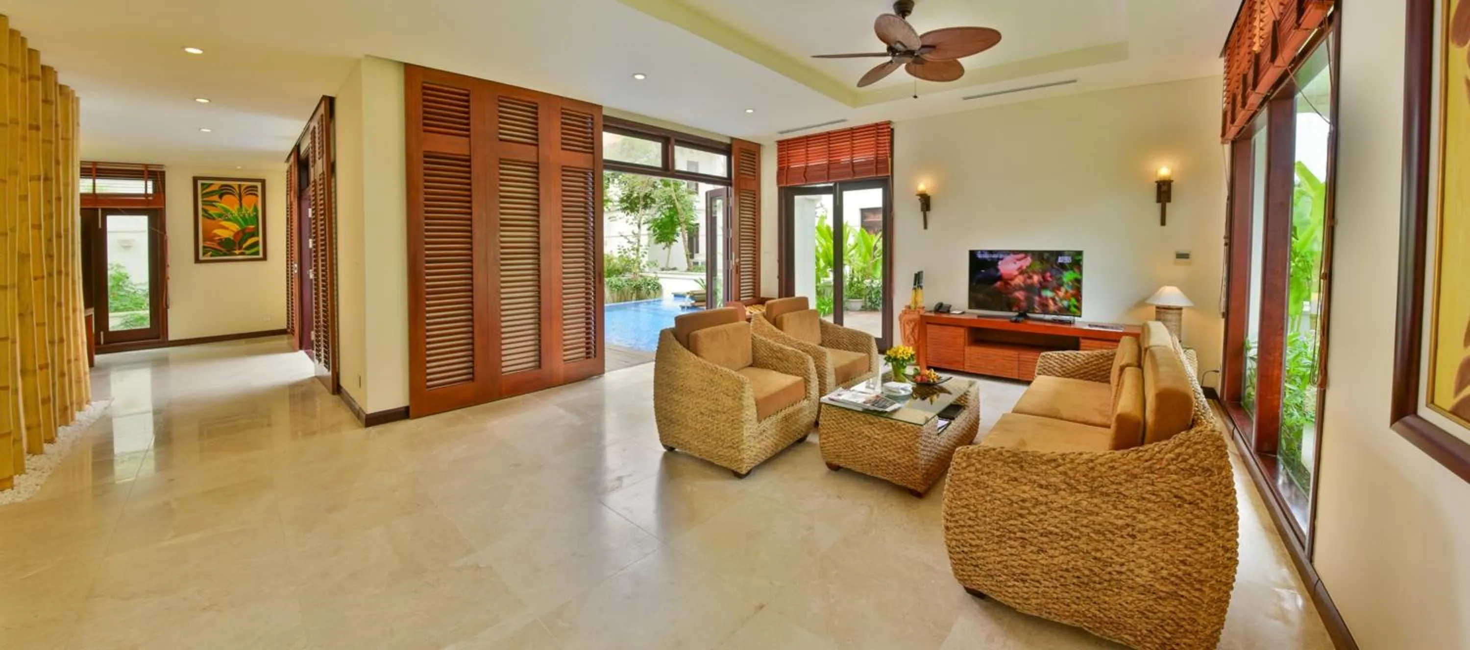 Living room in Furama Villas Danang