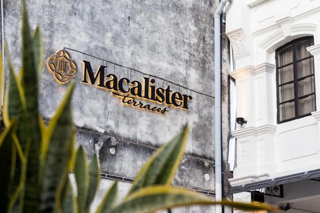 Property logo or sign in Macalister Terraces Hotel