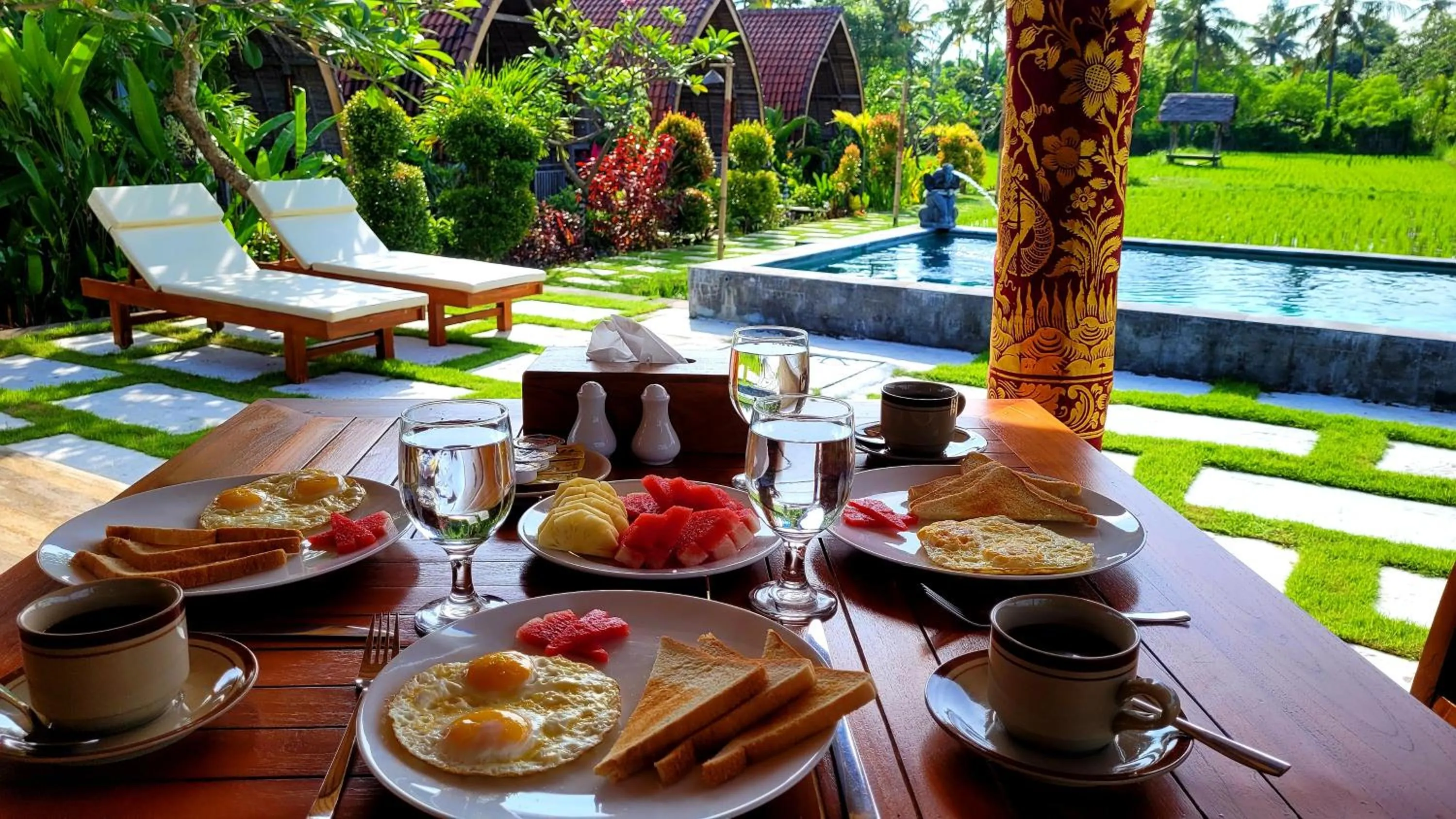 Breakfast in Umma Bali Menjangan Retreat