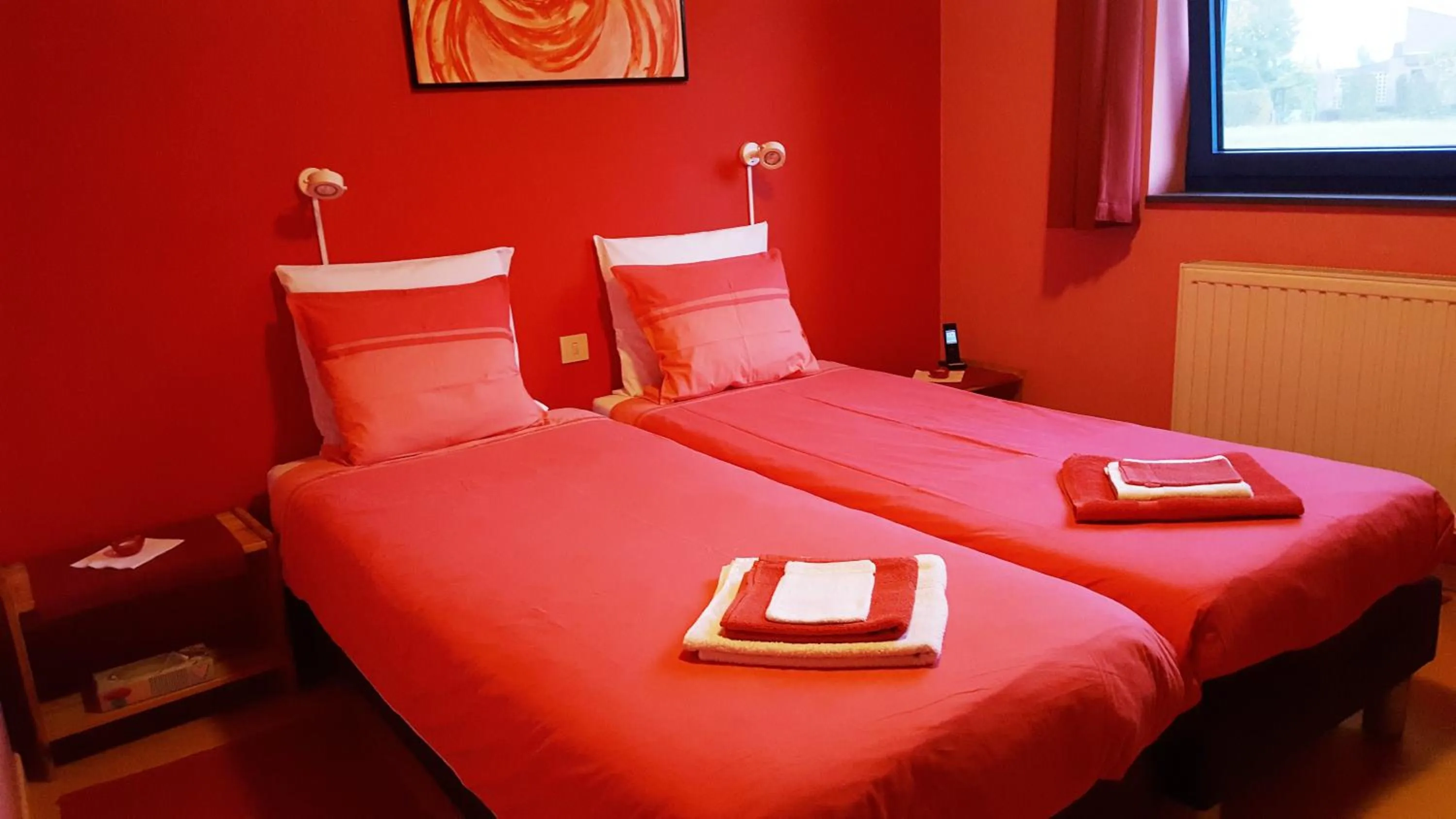 Bed in Hotel Amethist