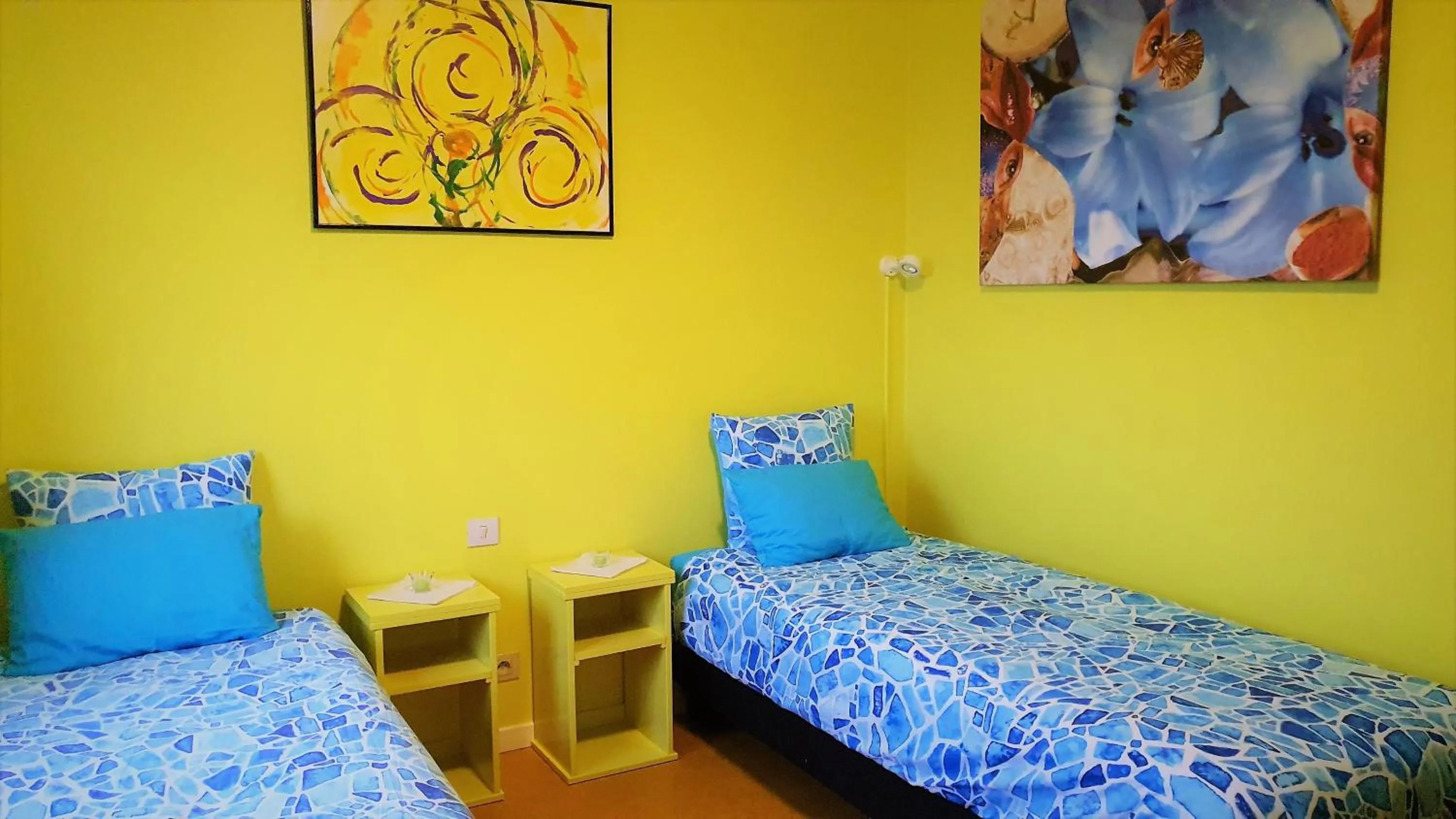 Bed in Hotel Amethist