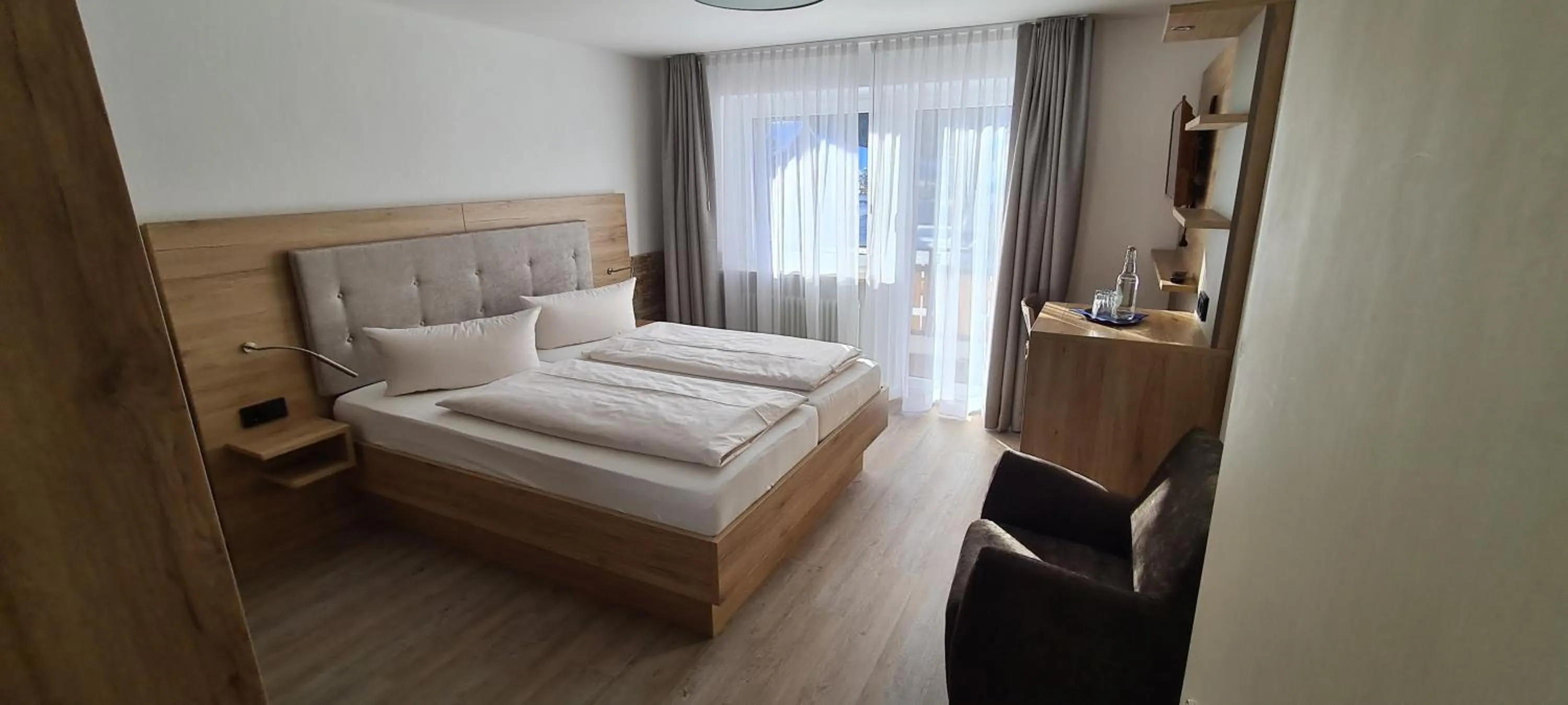 Bed in Hotel Anneliese