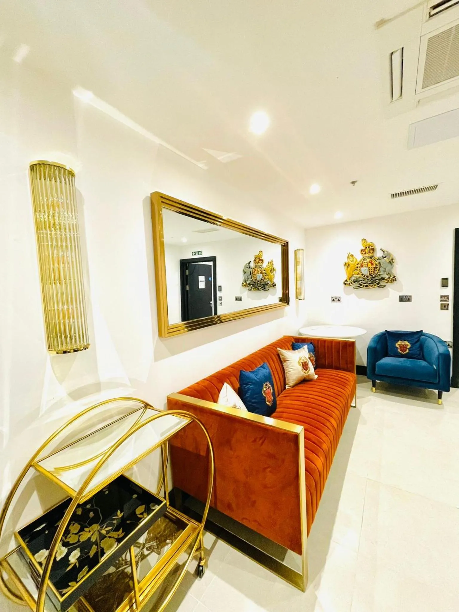 Seating area in Hatton Garden Hotel