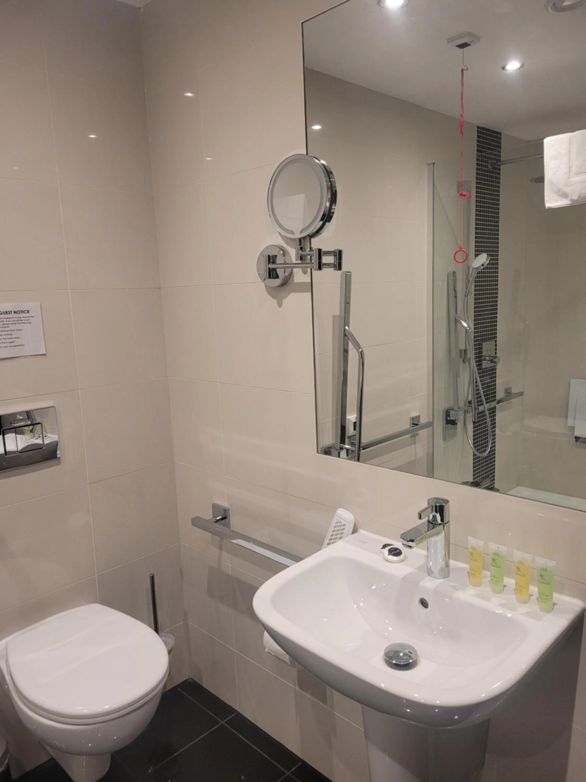 Bathroom in Hatton Garden Hotel