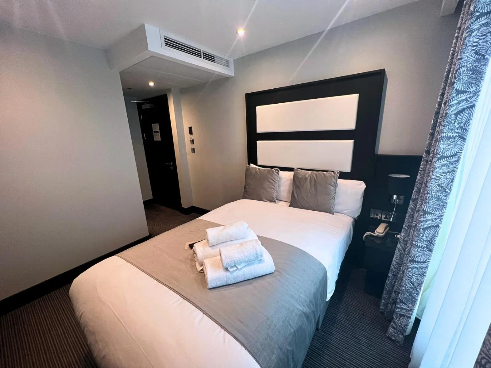 Bed in Hatton Garden Hotel