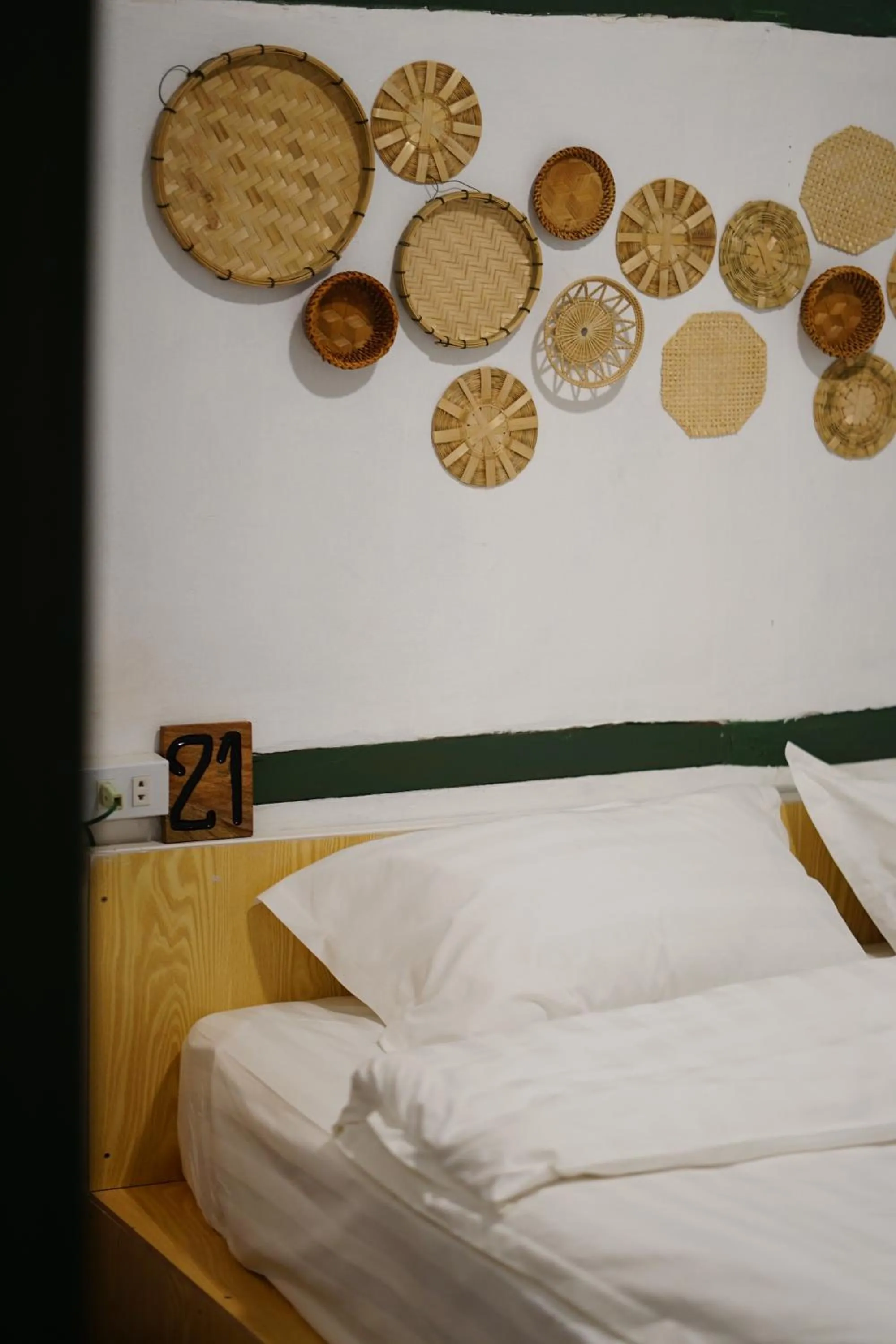 Bed in Barn Laos Hostel