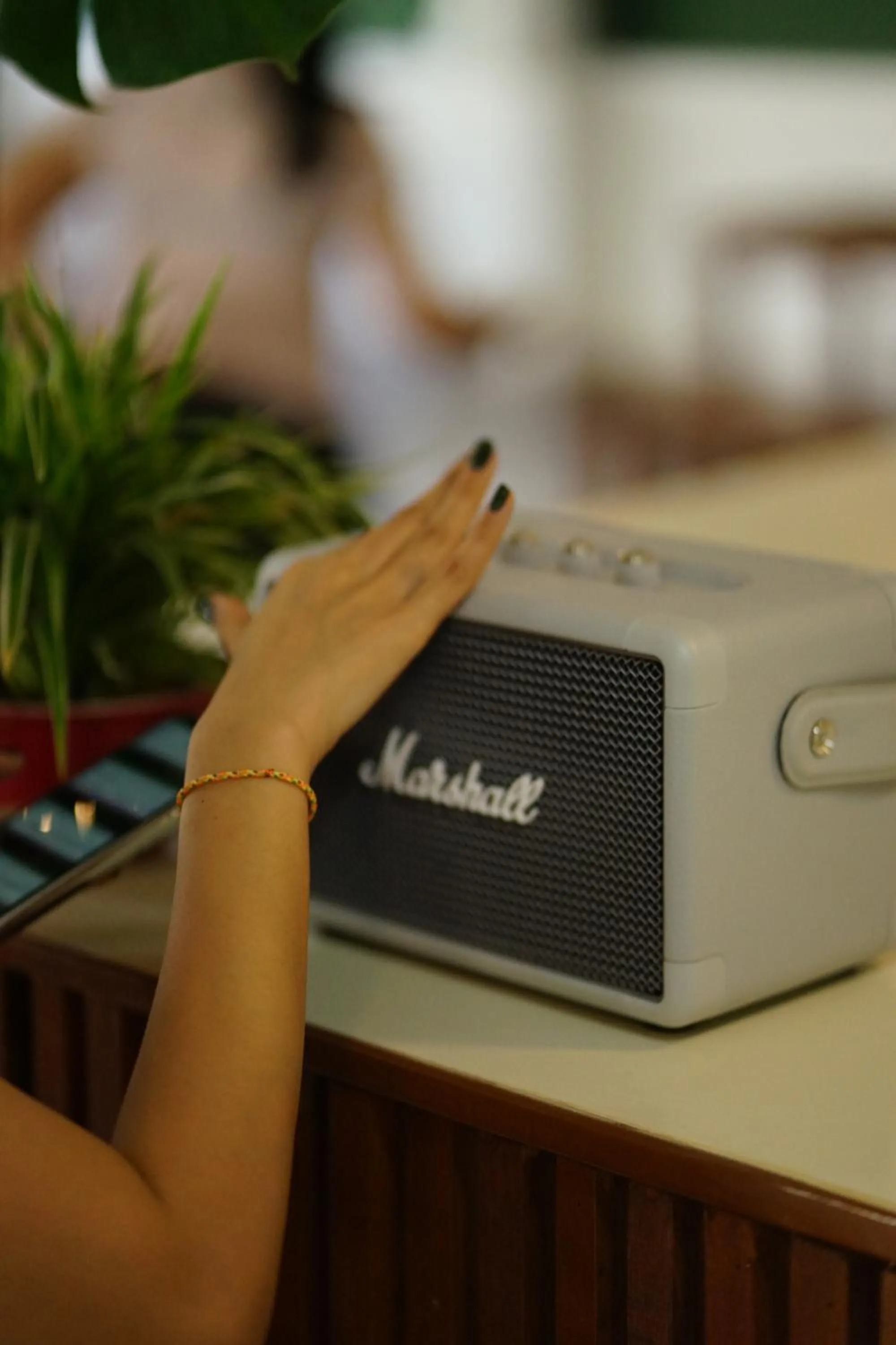 Lobby or reception in Barn Laos Hostel