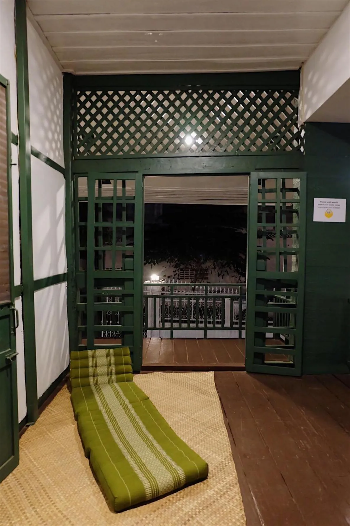 Balcony/Terrace in Barn Laos Hostel