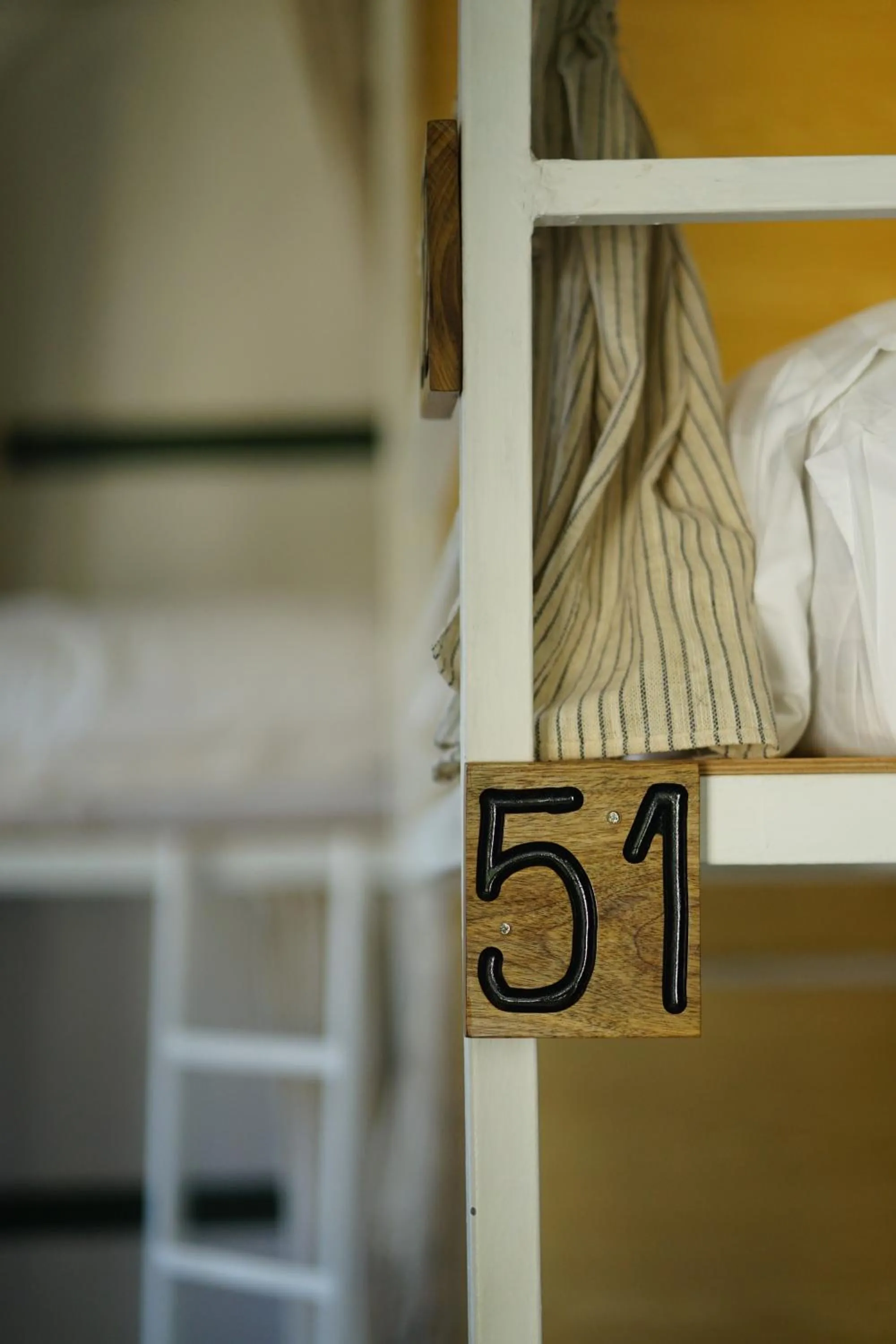 bunk bed, Bed in Barn Laos Hostel