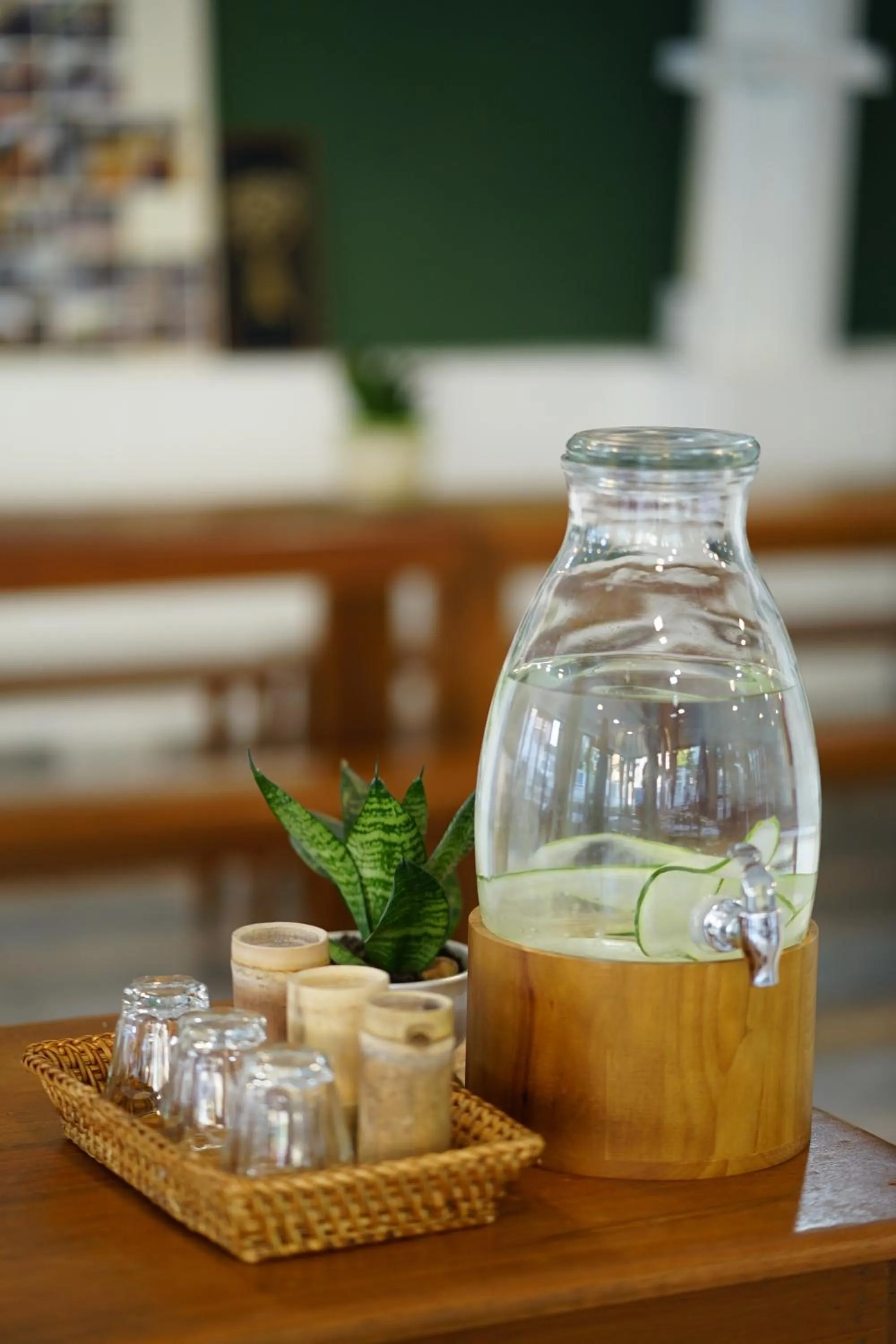 Food and drinks in Barn Laos Hostel