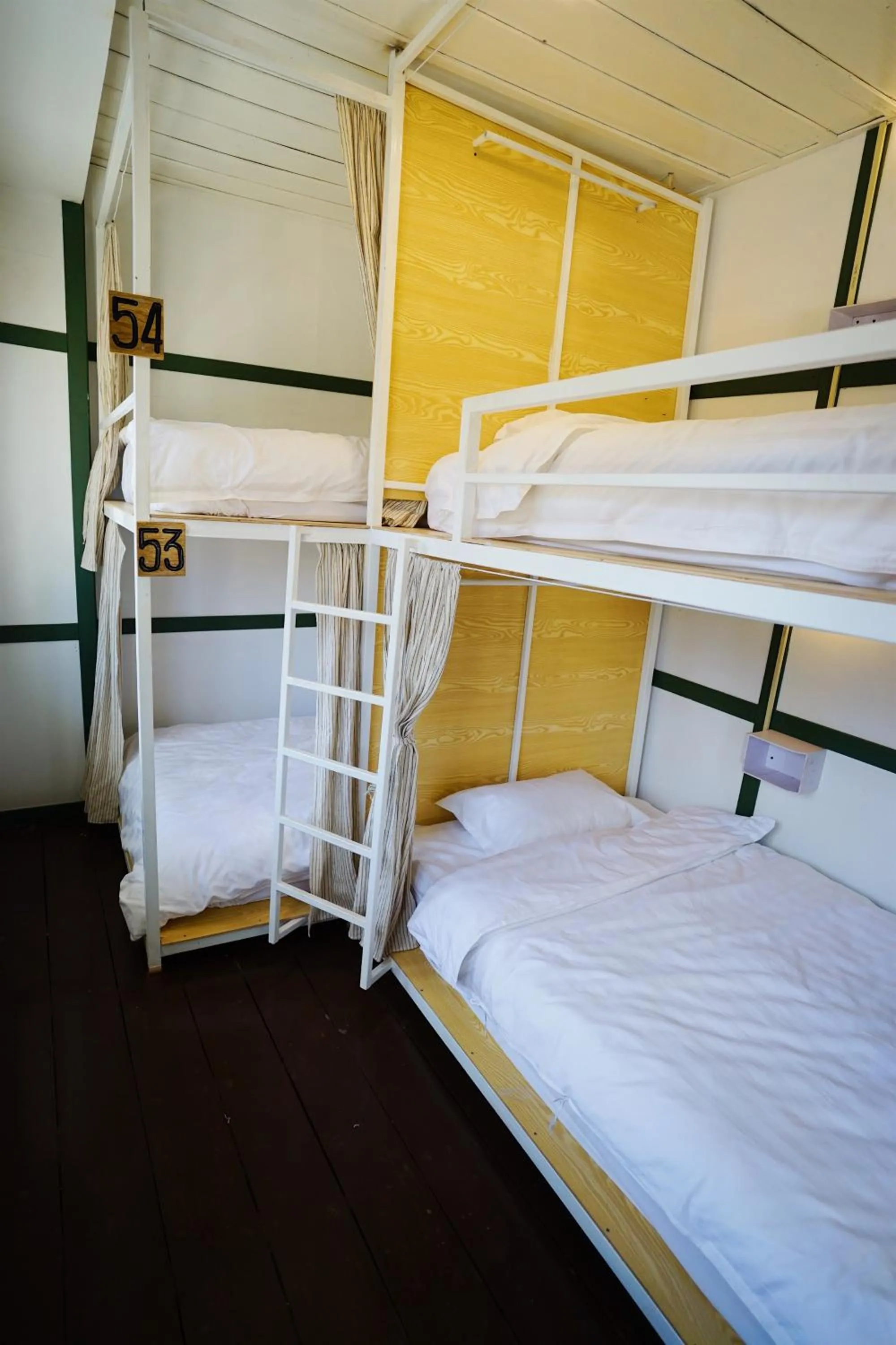 bunk bed, Bed in Barn Laos Hostel