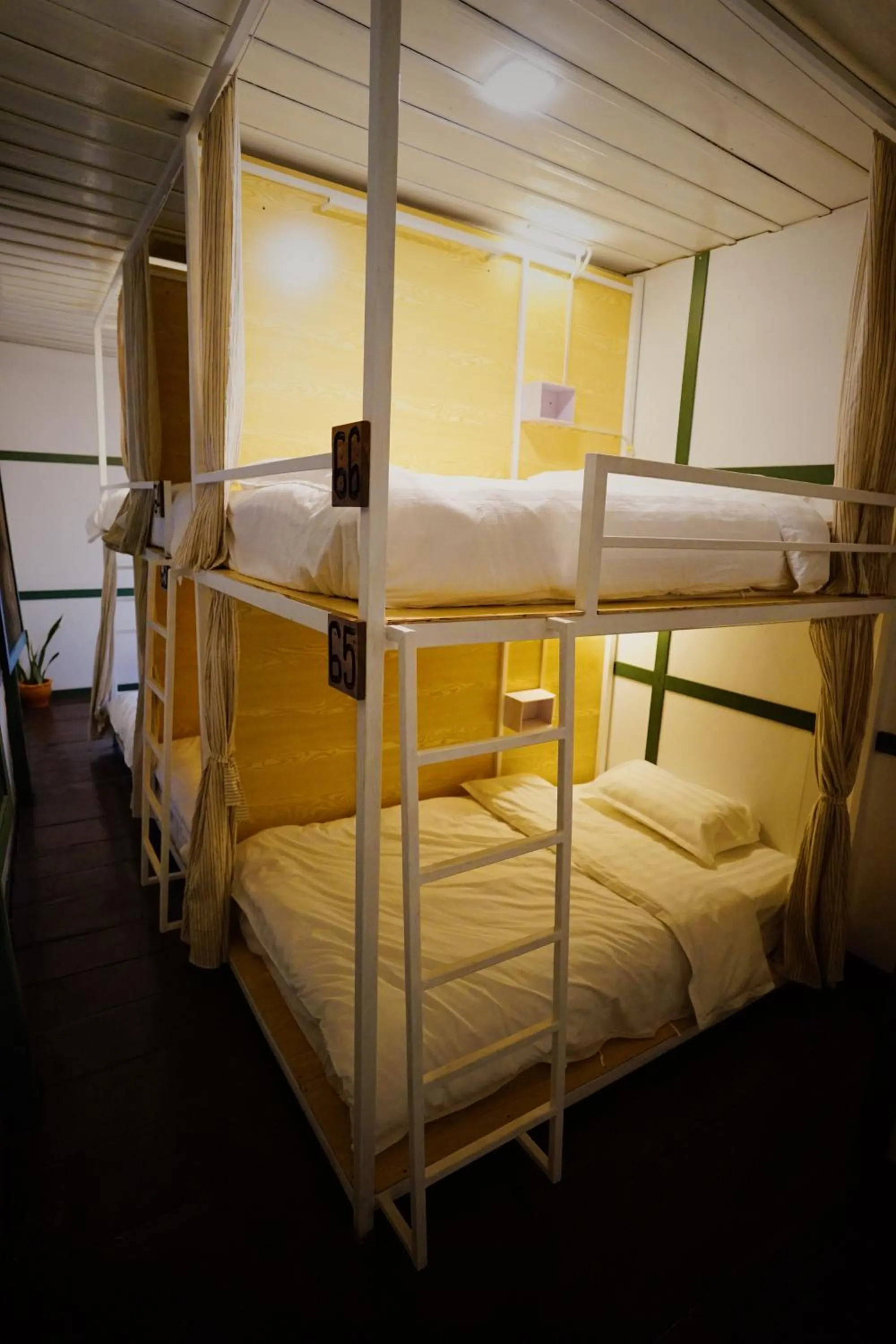 bunk bed, Bed in Barn Laos Hostel