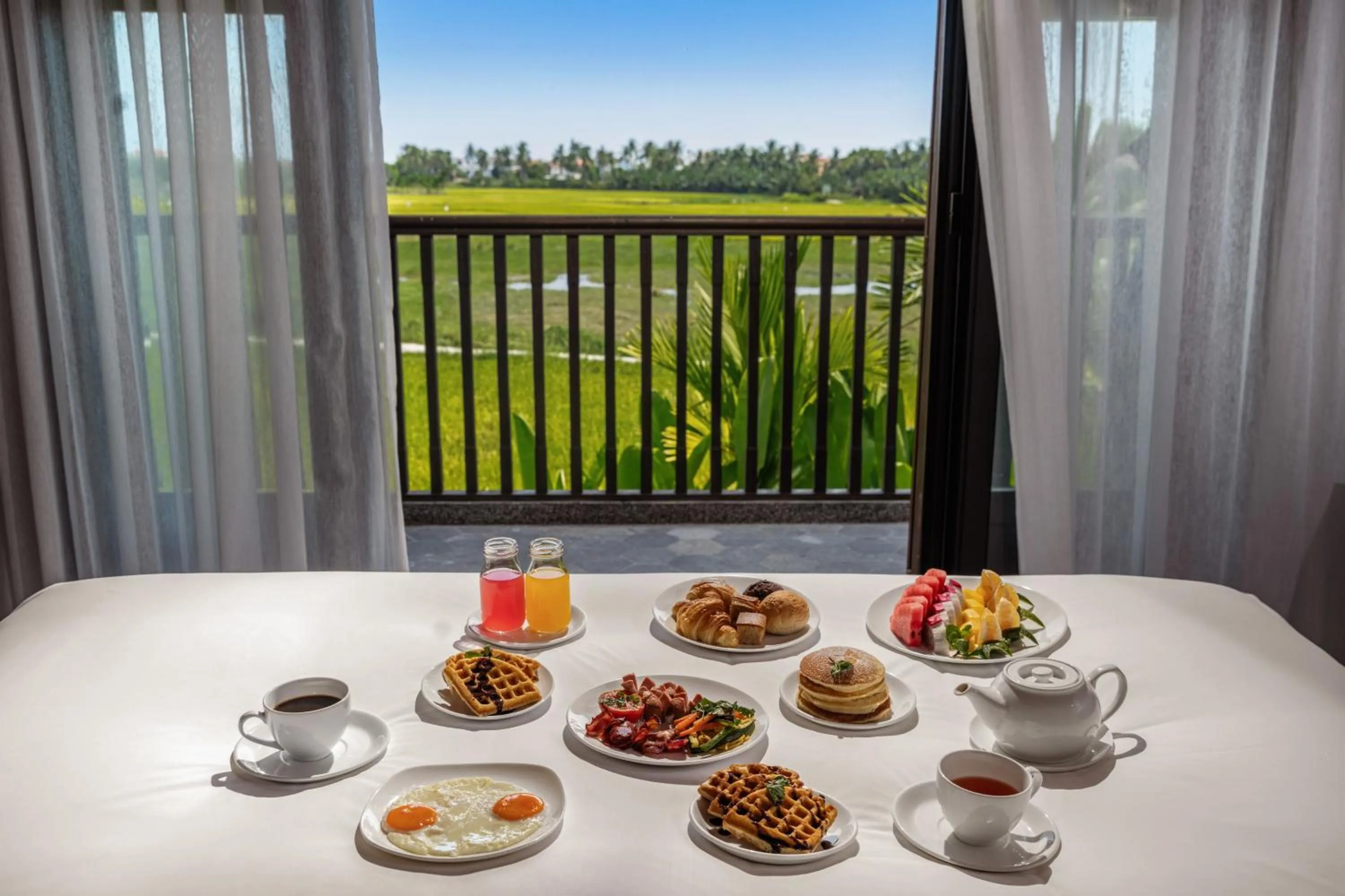 Breakfast in Legacy Hoi An Resort