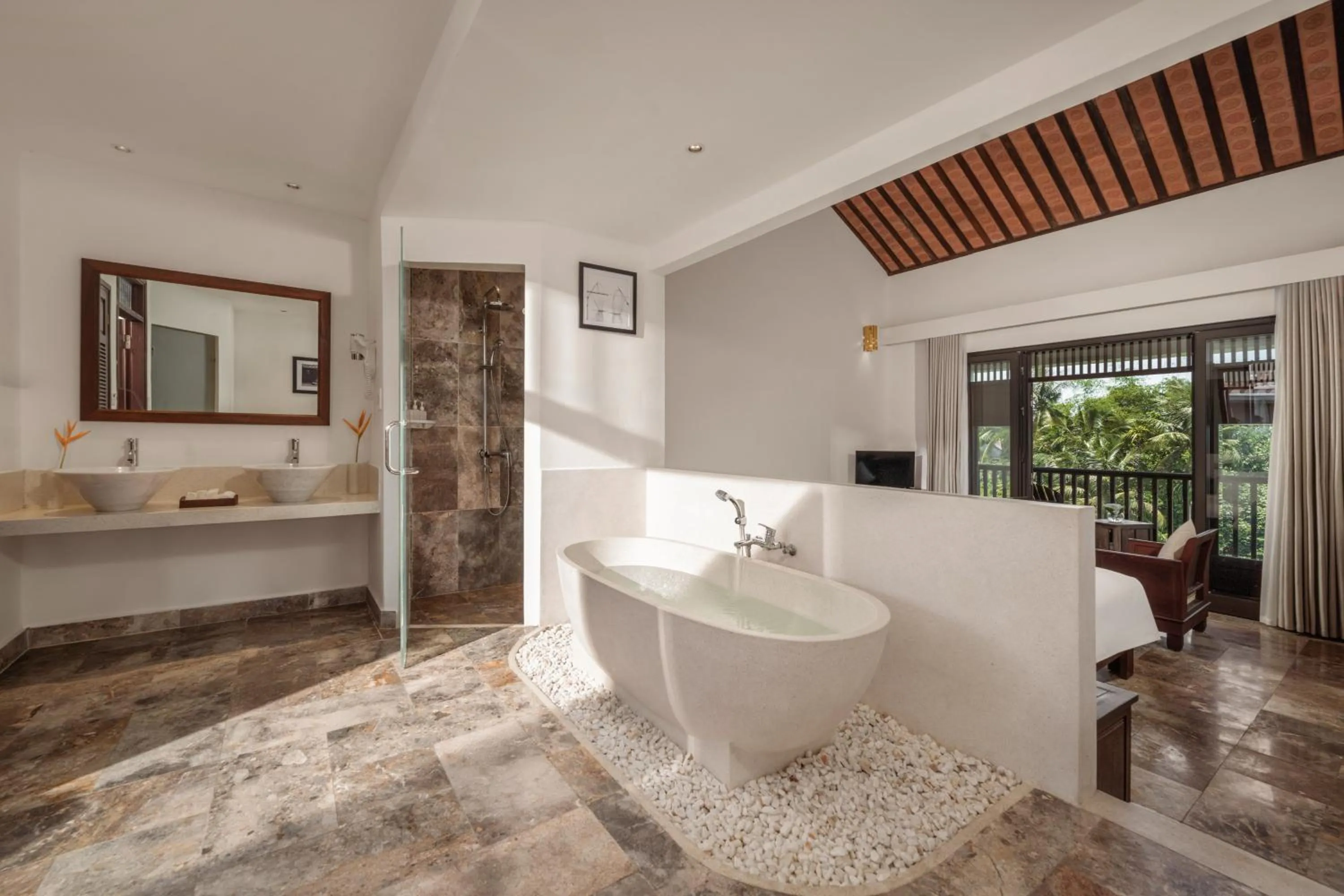 Bathroom in Legacy Hoi An Resort