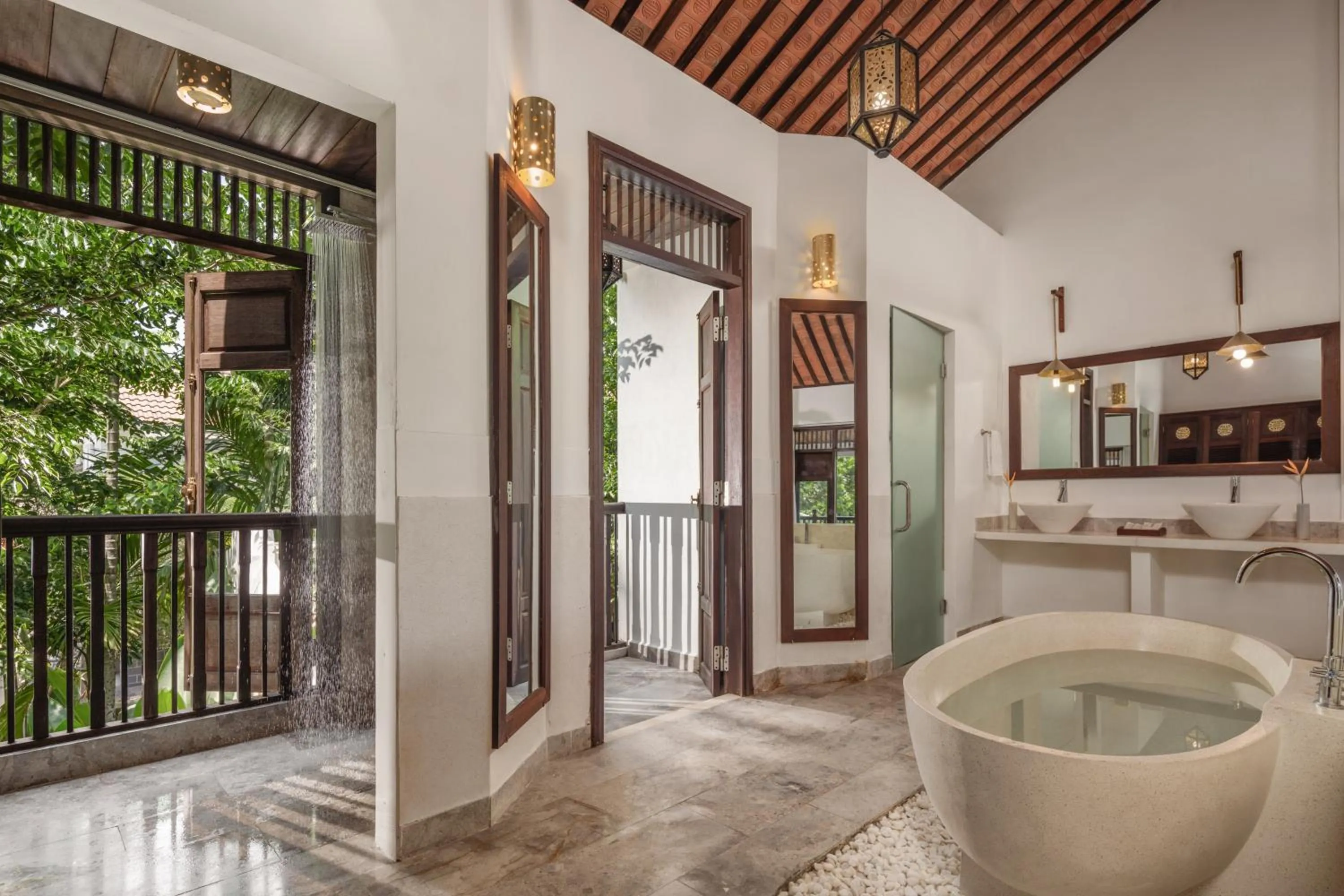 Bathroom in Legacy Hoi An Resort