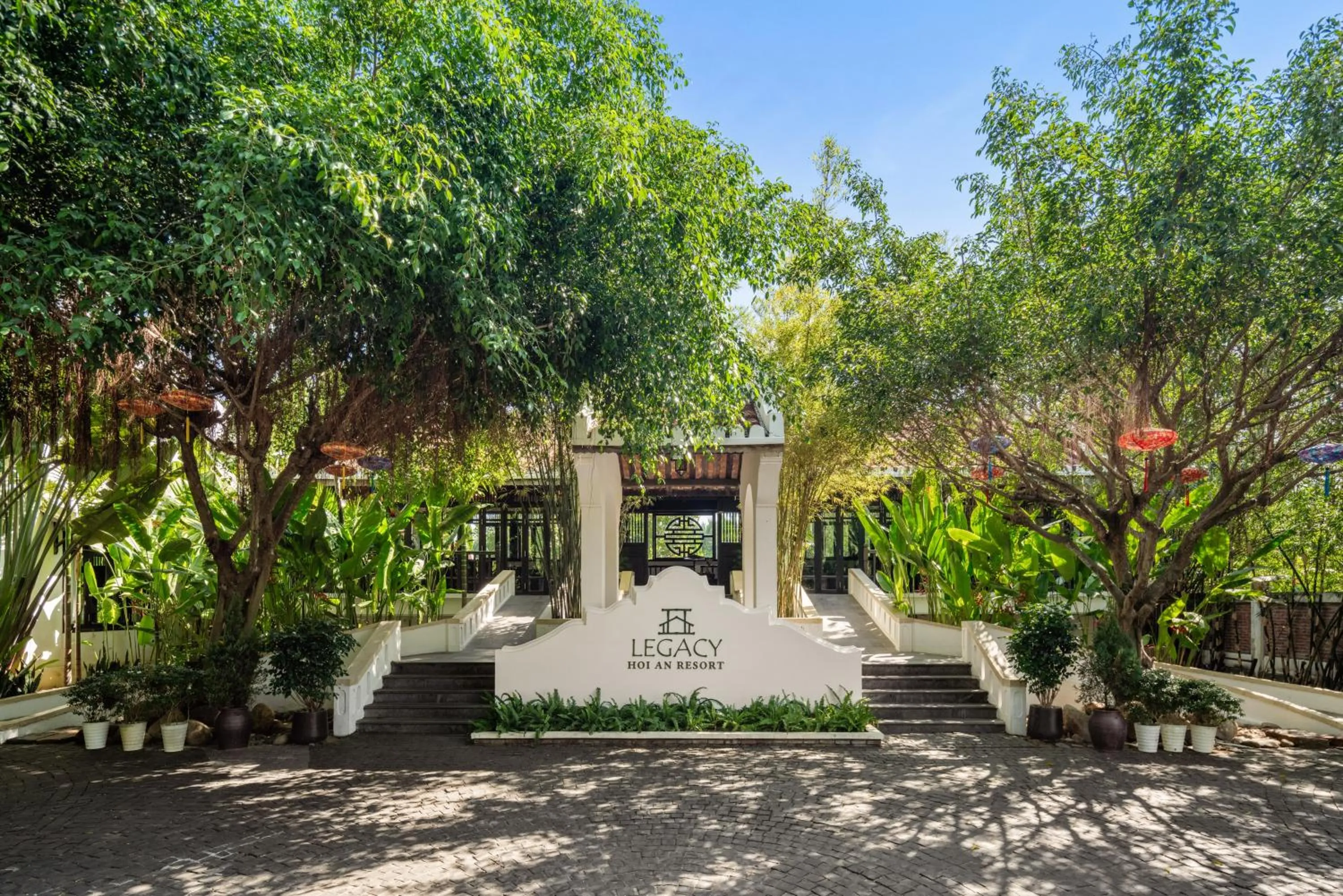 Property logo or sign in Legacy Hoi An Resort