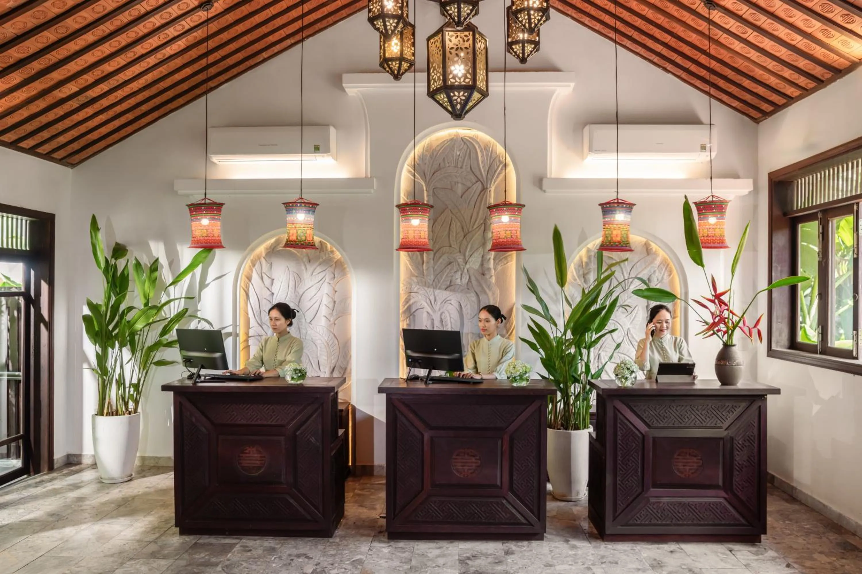 Lobby or reception in Legacy Hoi An Resort