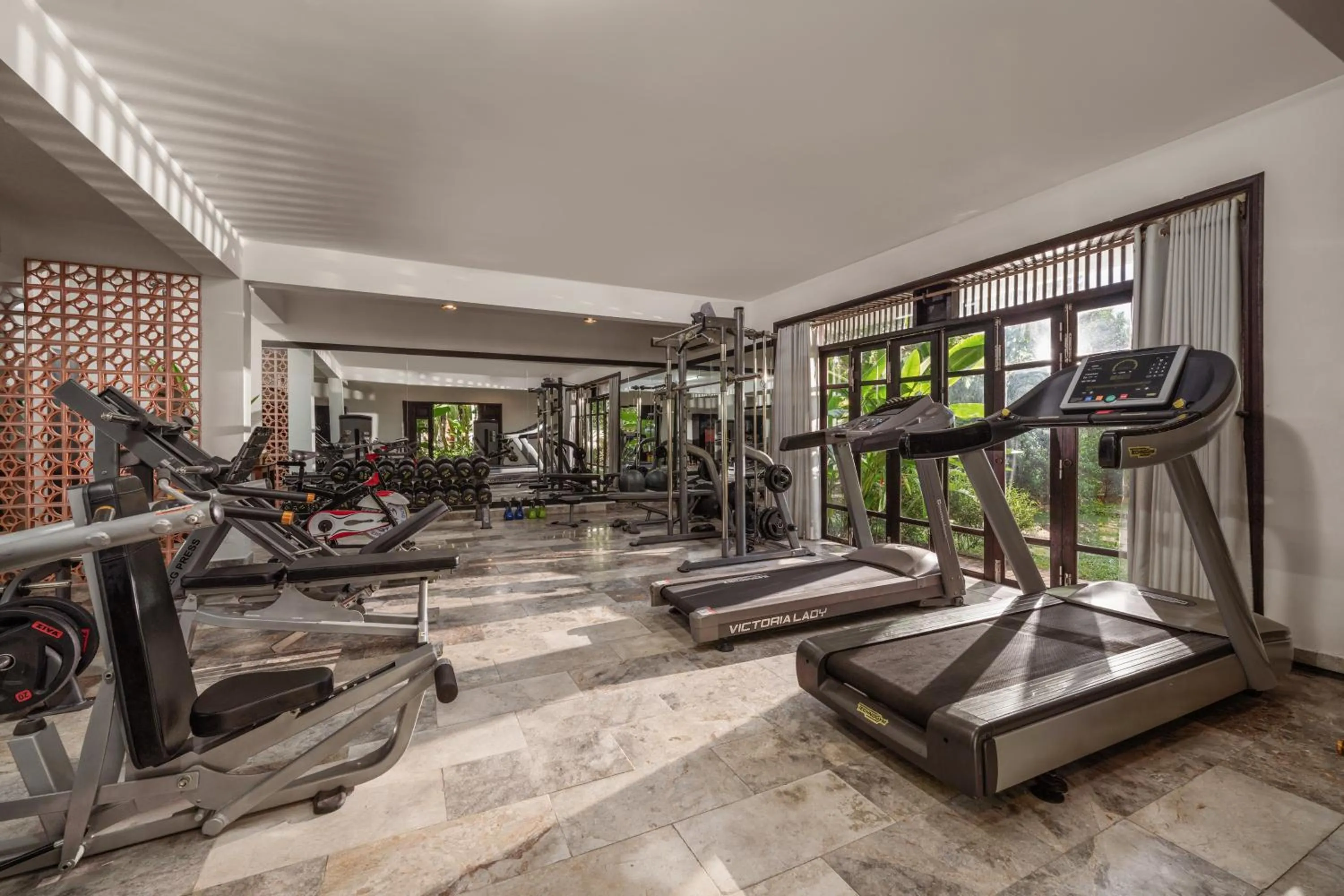 Fitness centre/facilities in Legacy Hoi An Resort