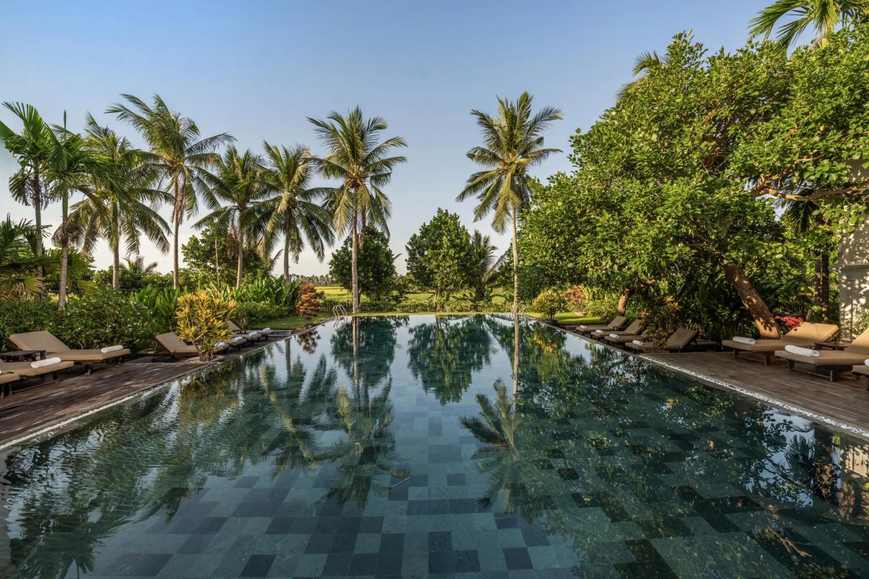 Swimming pool in Legacy Hoi An Resort