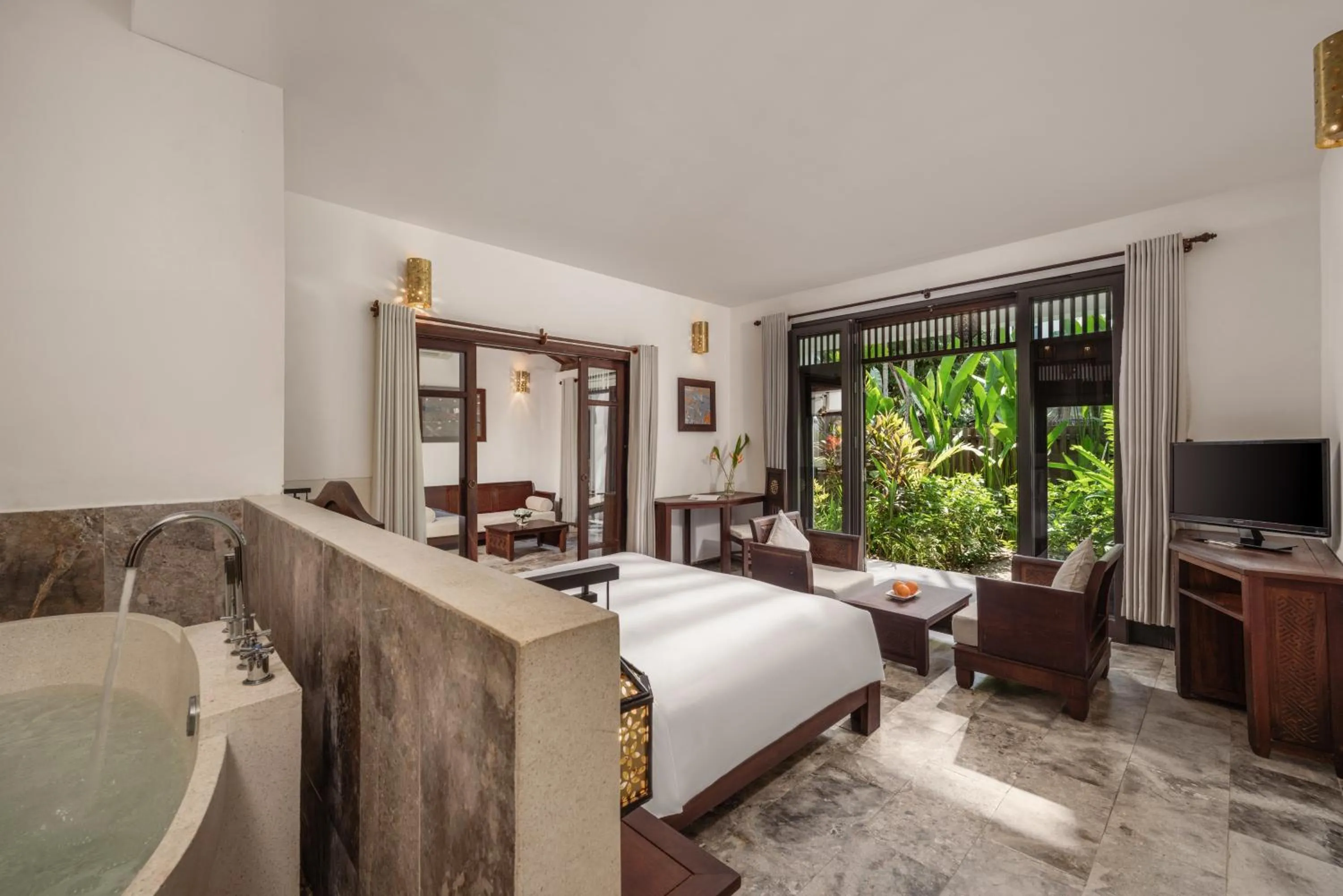 Bed in Legacy Hoi An Resort