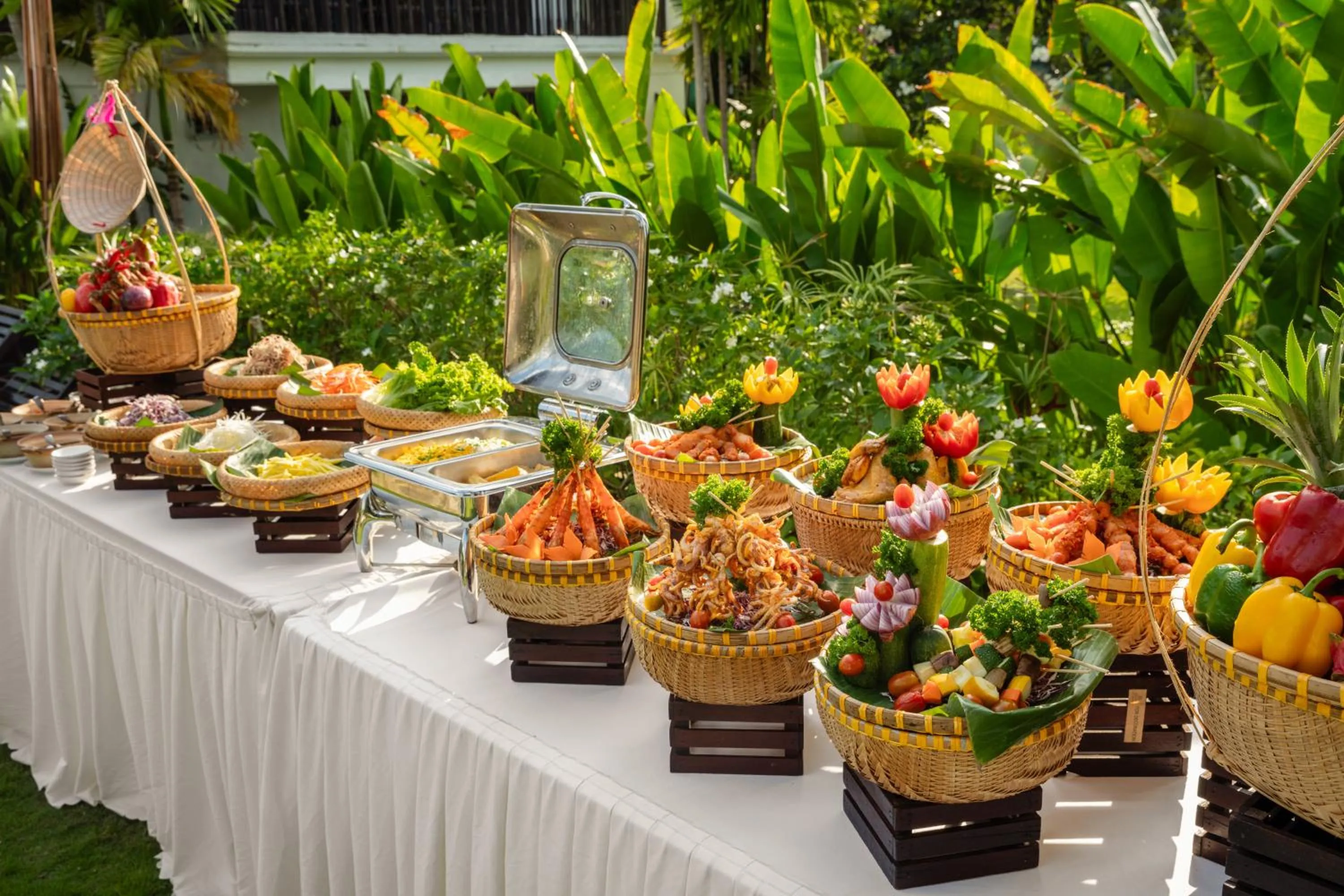 BBQ facilities in Legacy Hoi An Resort
