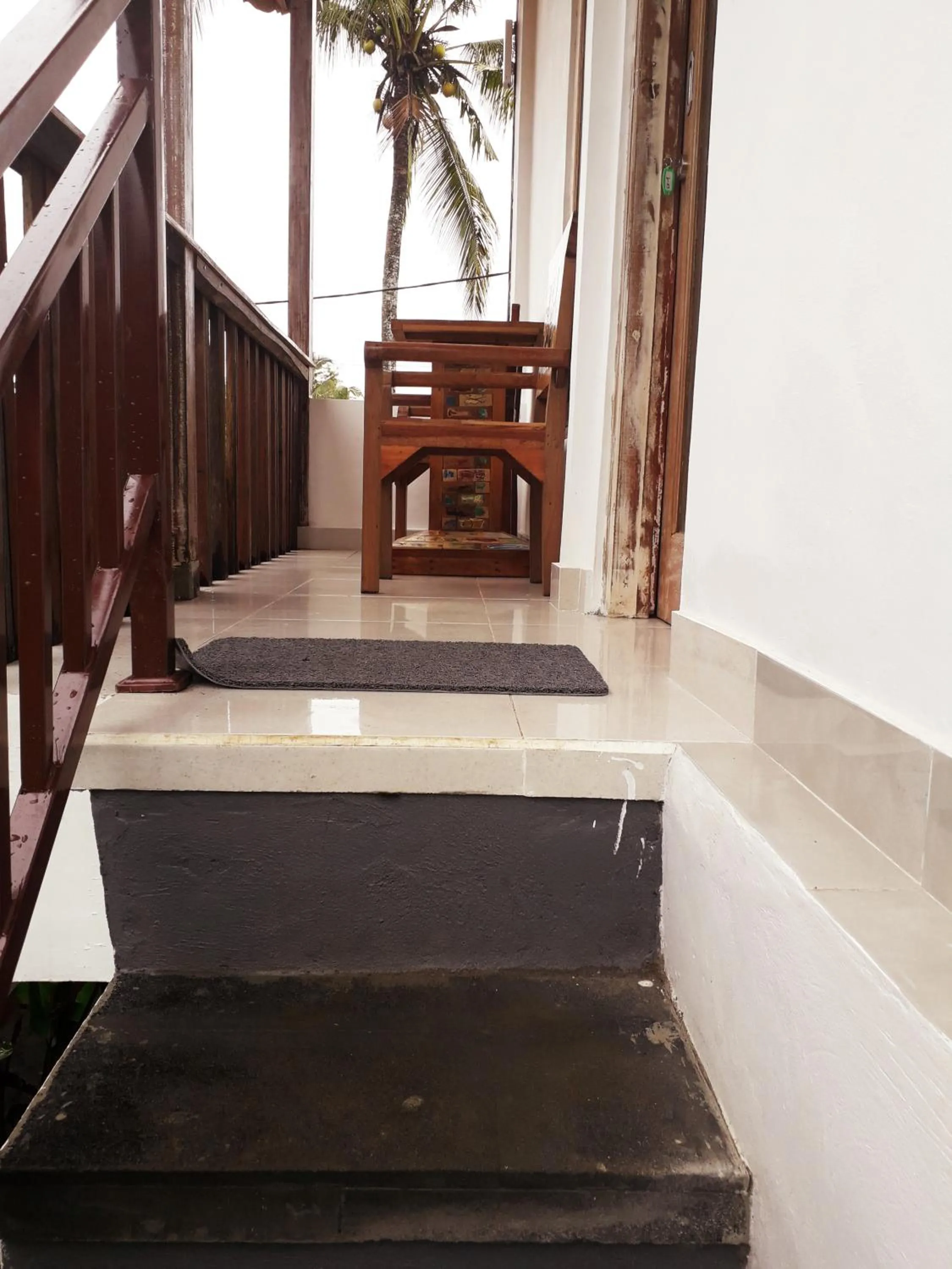 Facade/entrance in Galang hari villa