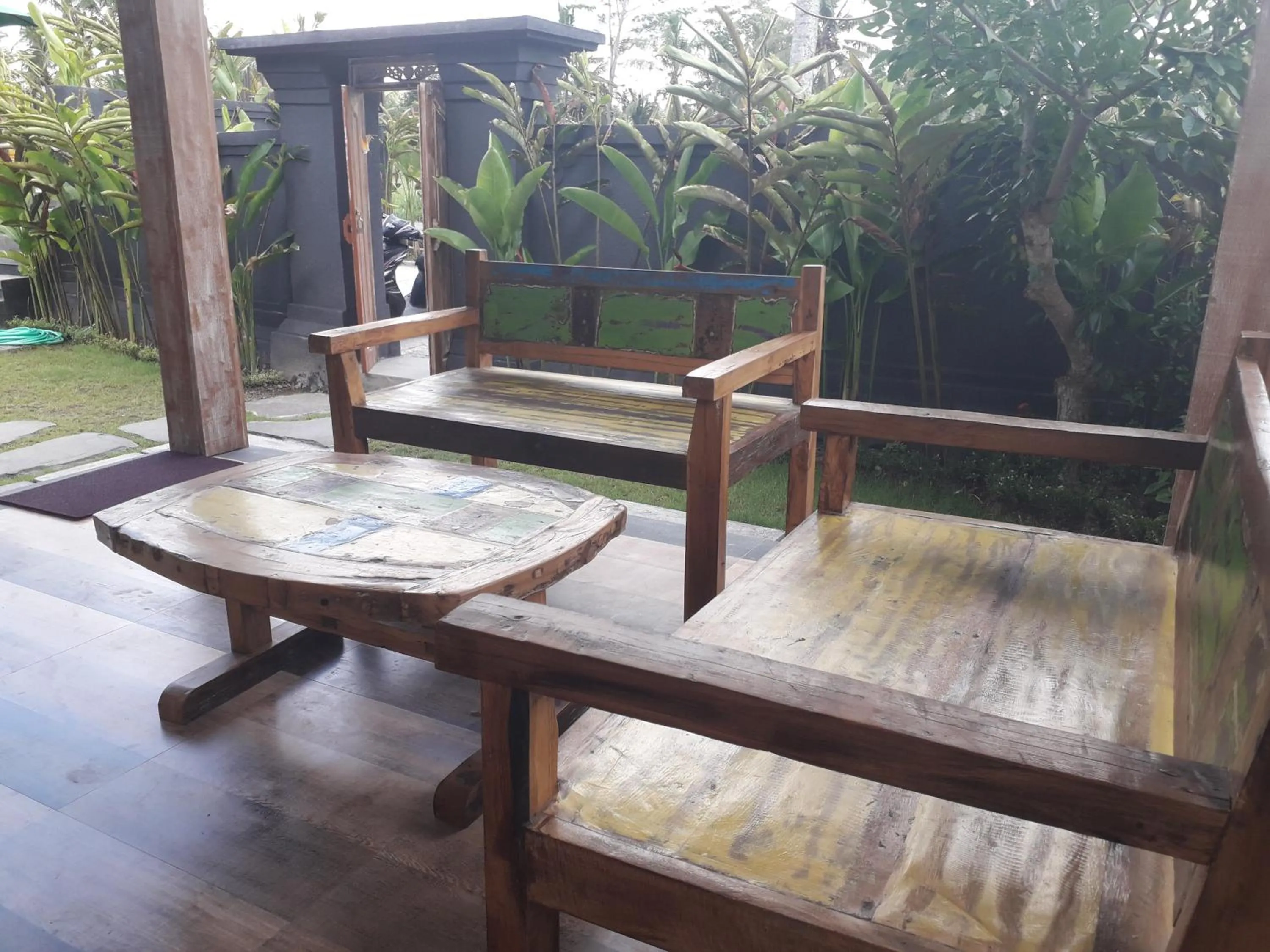 Patio in Galang hari villa