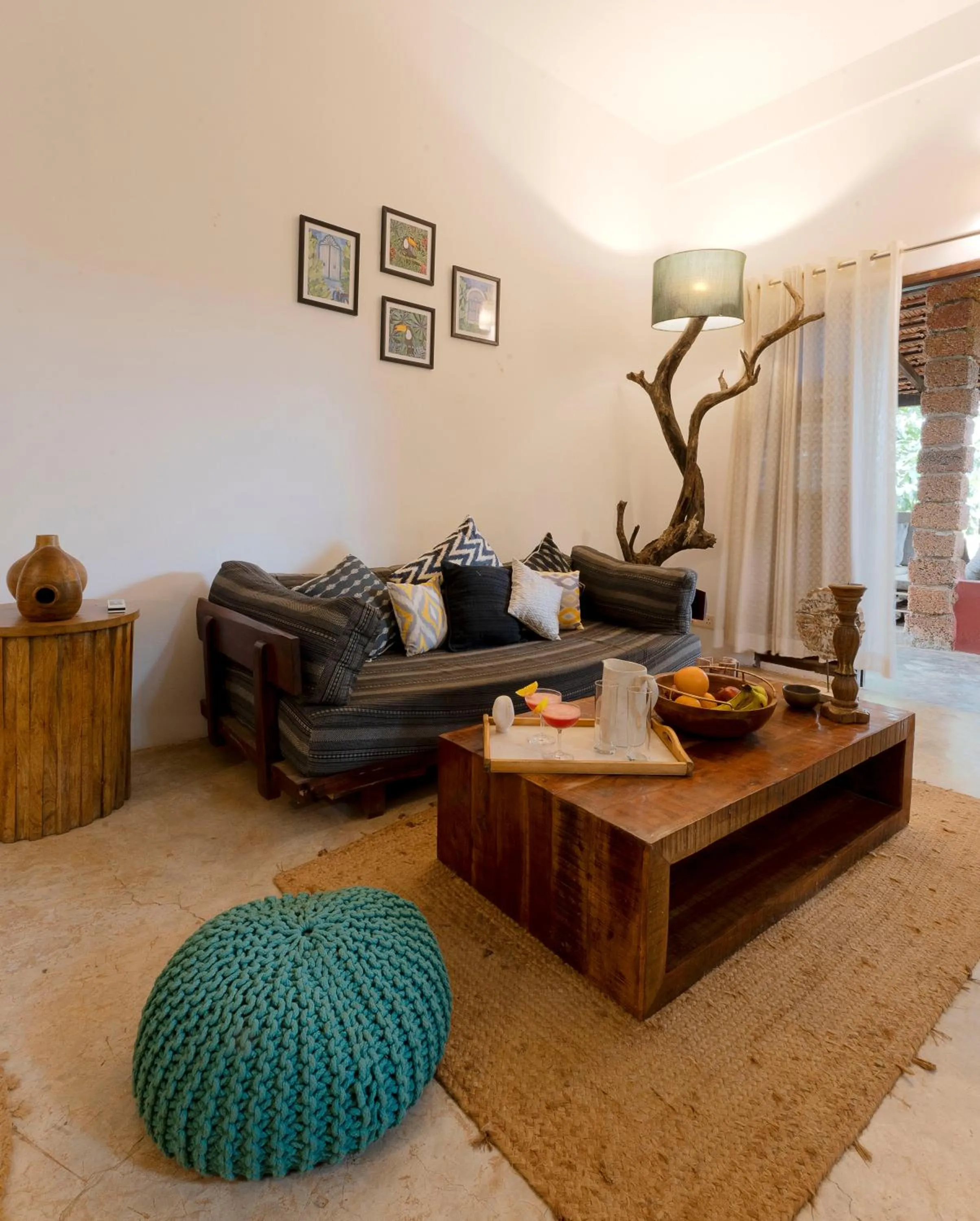 Living room in The Hammock Goa