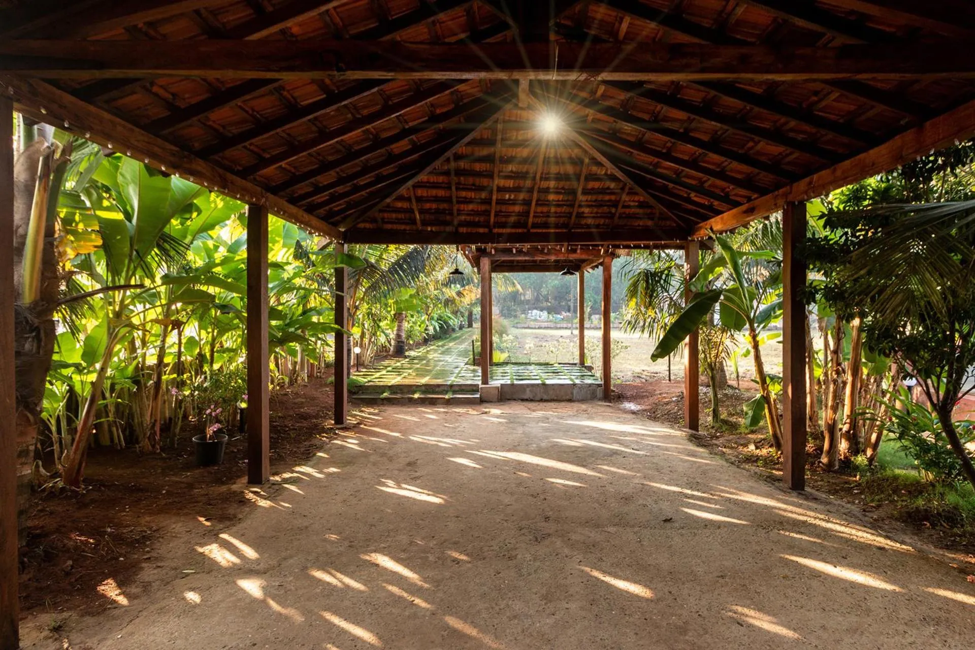 Patio in The Hammock Goa