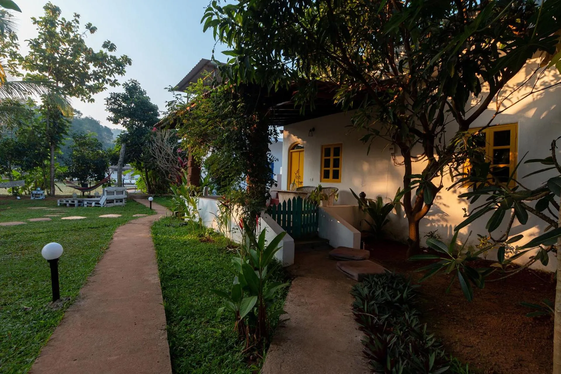 Facade/entrance in The Hammock Goa