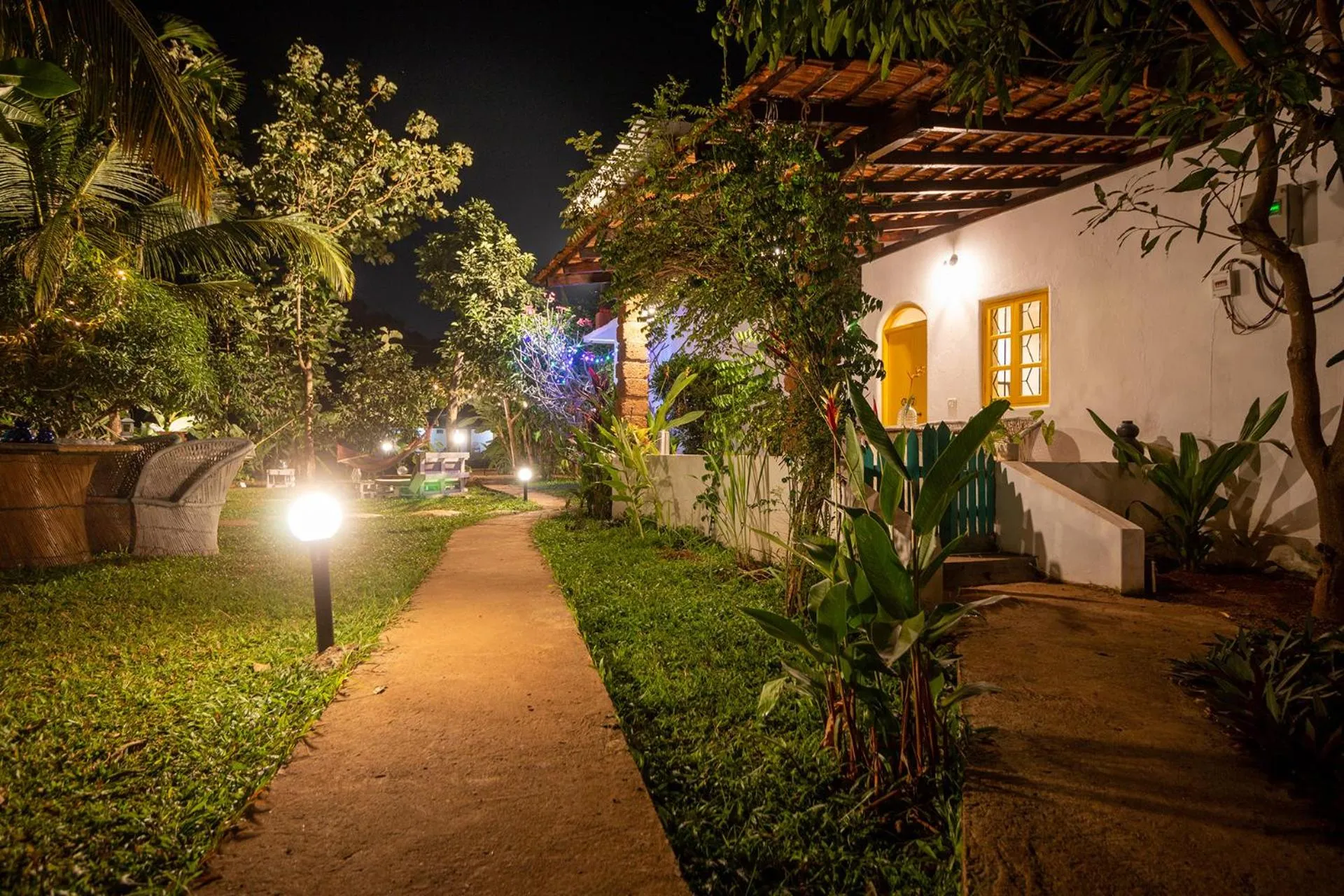 Facade/entrance in The Hammock Goa