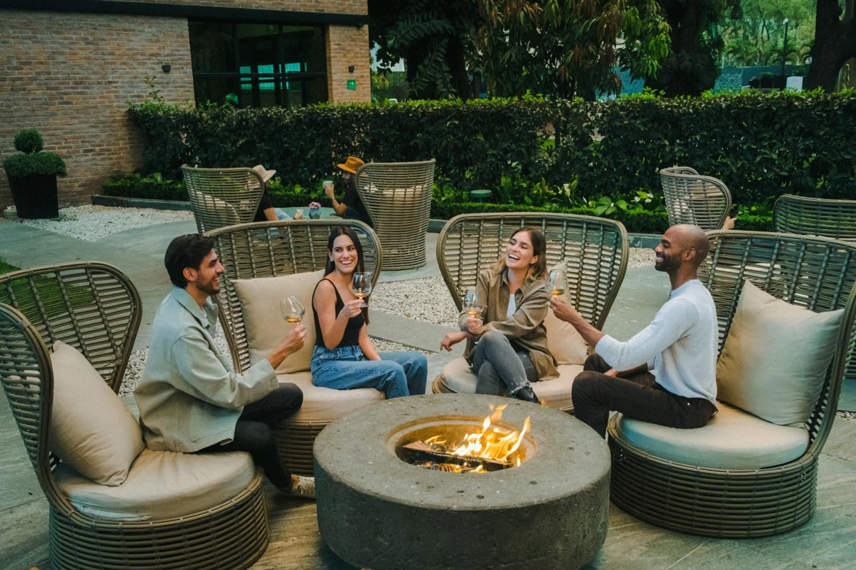 Garden in Casa Salles Hotel Boutique
