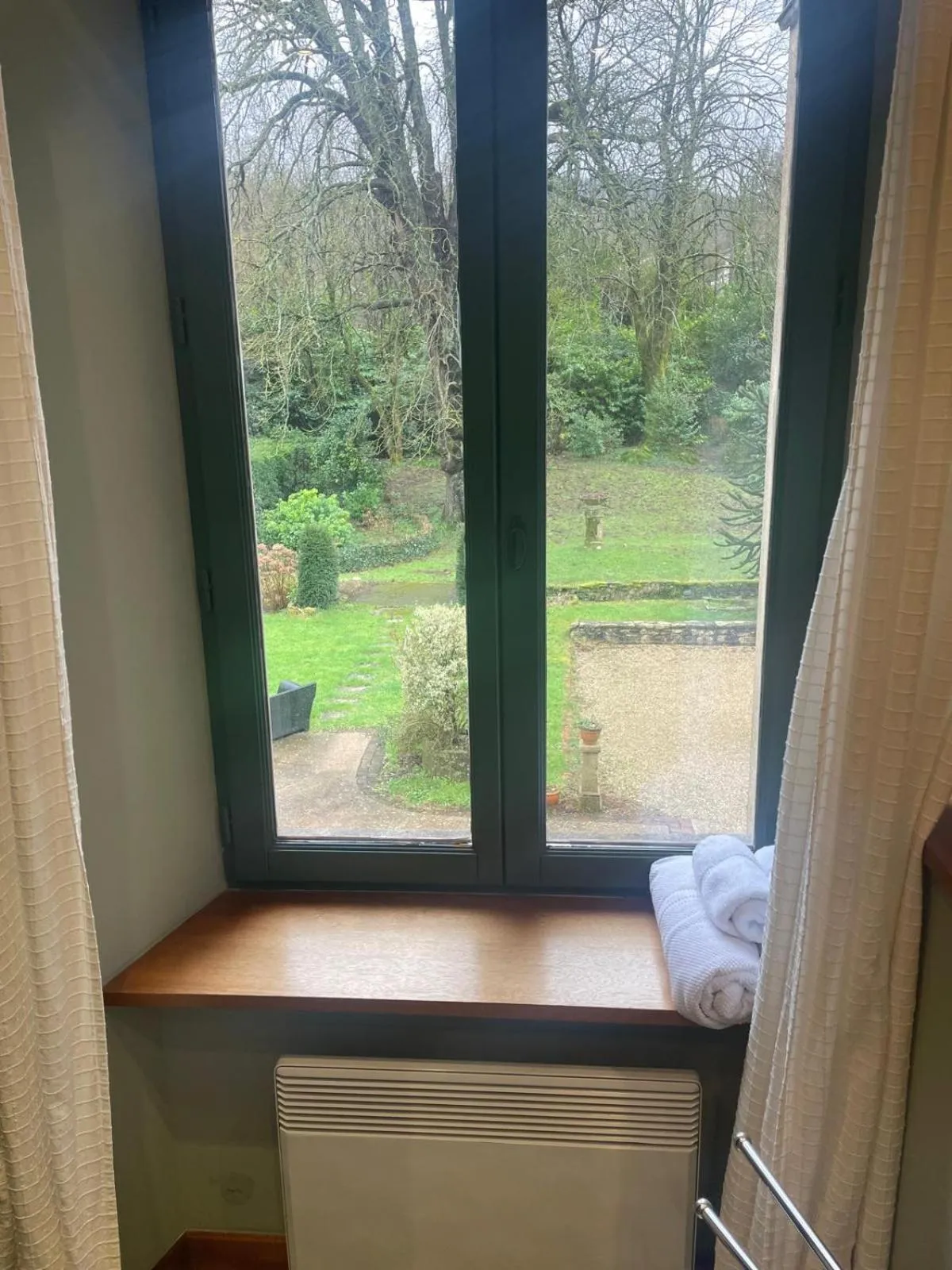 Garden view in Residence le Petit Paradis