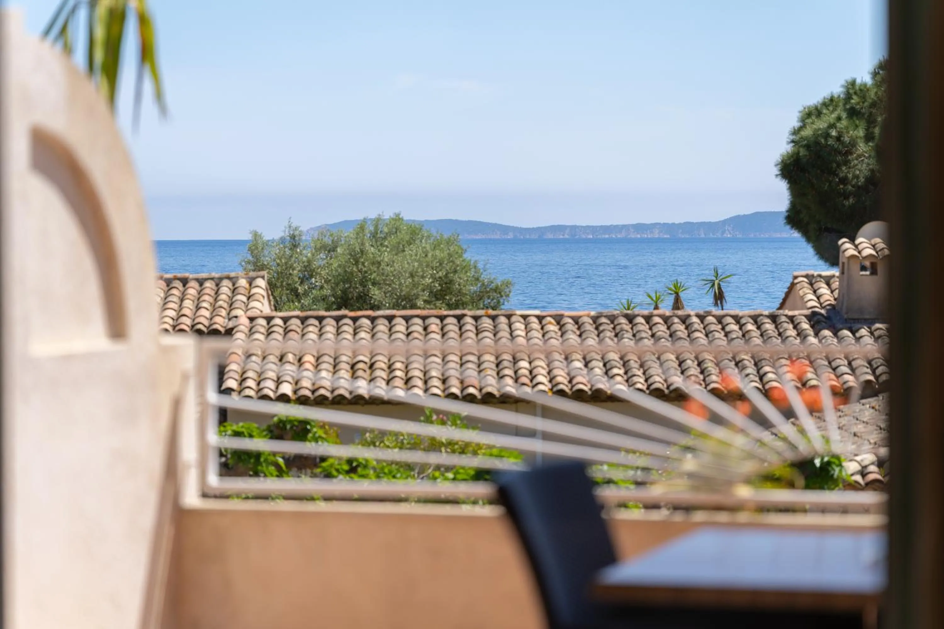 Sea view in Hôtel Beau Soleil