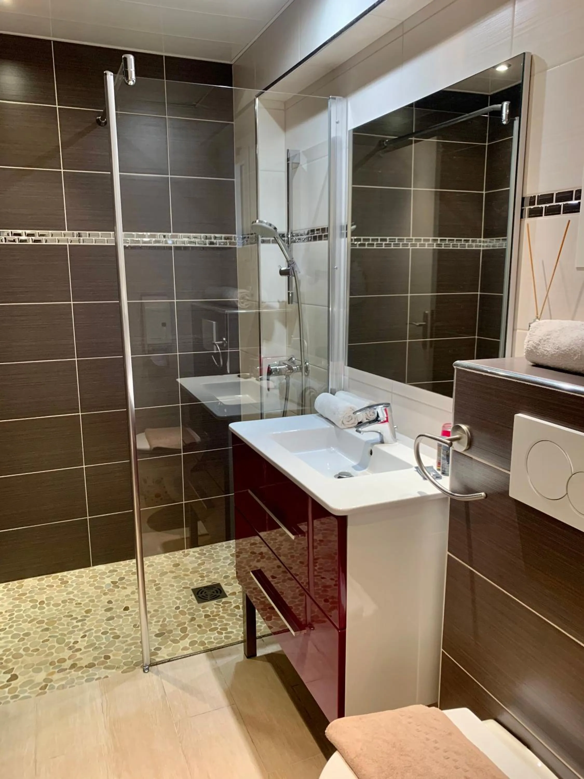 Bathroom in Hôtel Beau Soleil