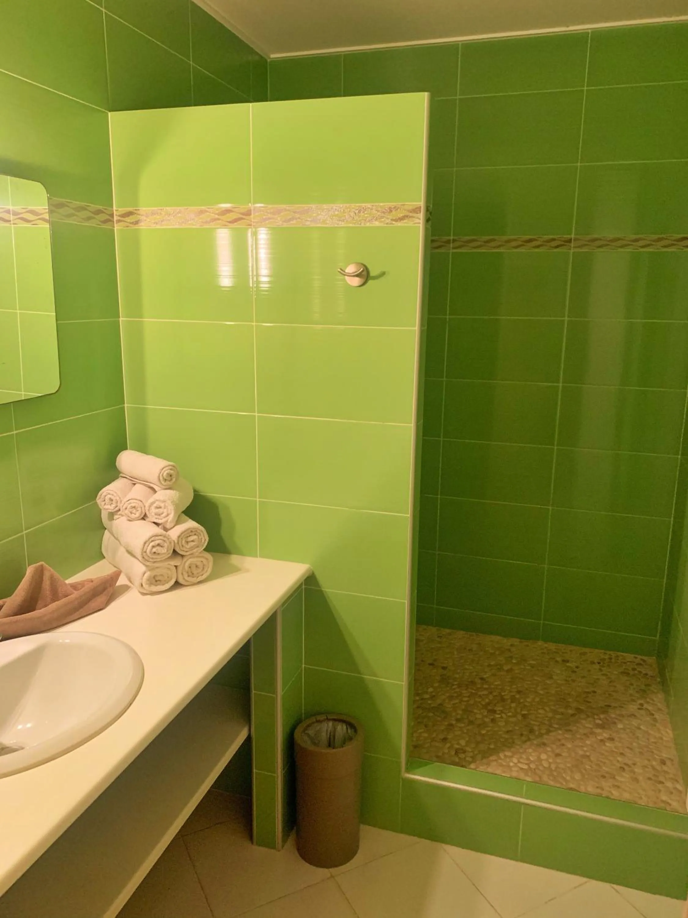 Bathroom in Hôtel Beau Soleil