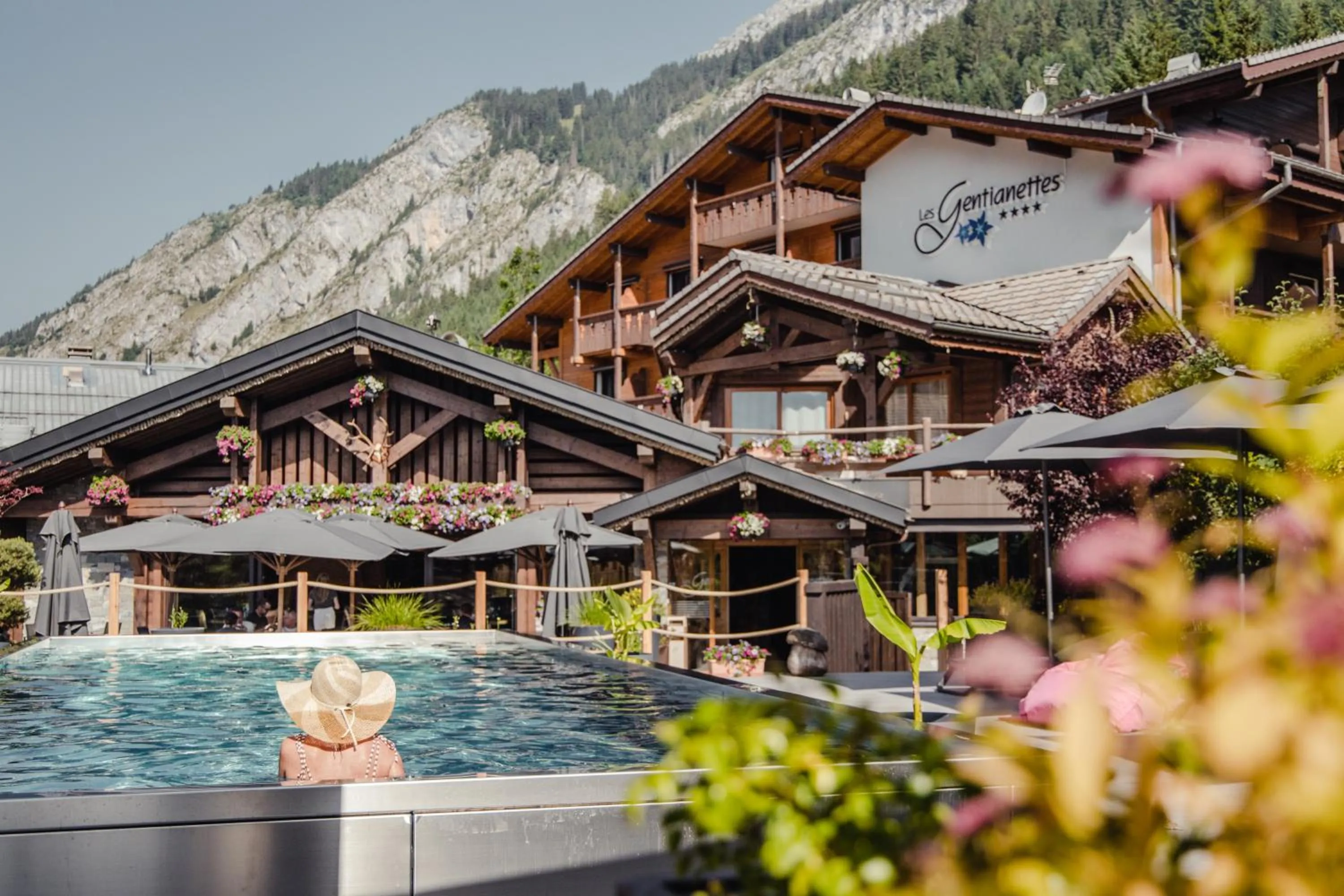 Summer in Les Gentianettes Hotel & Spa