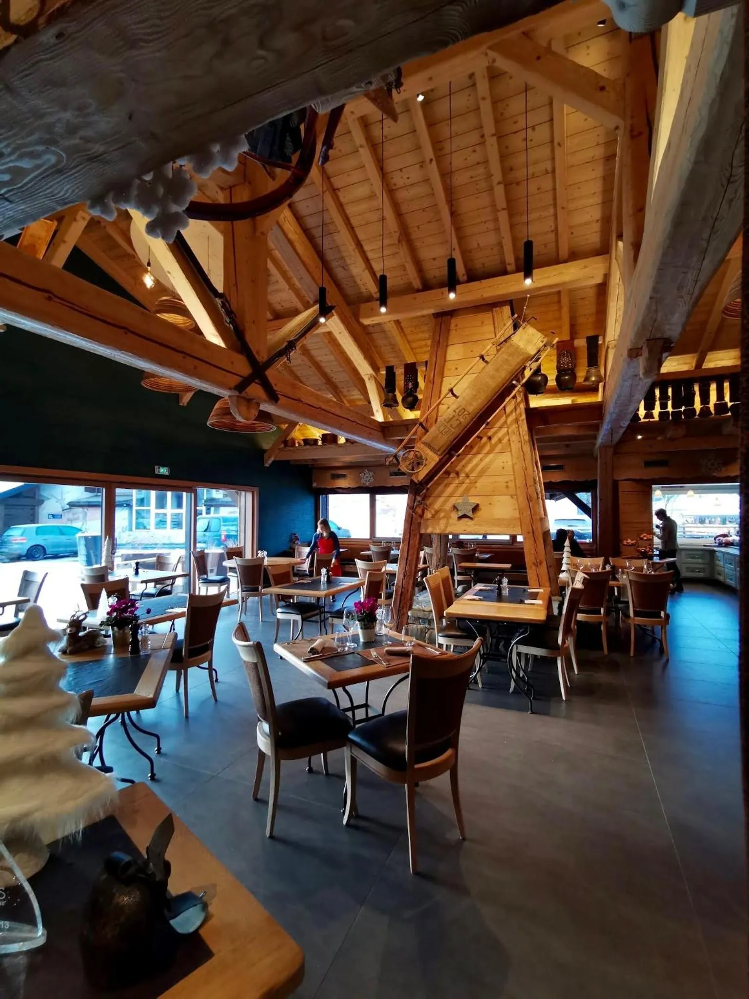 Restaurant/places to eat in Les Gentianettes Hotel & Spa