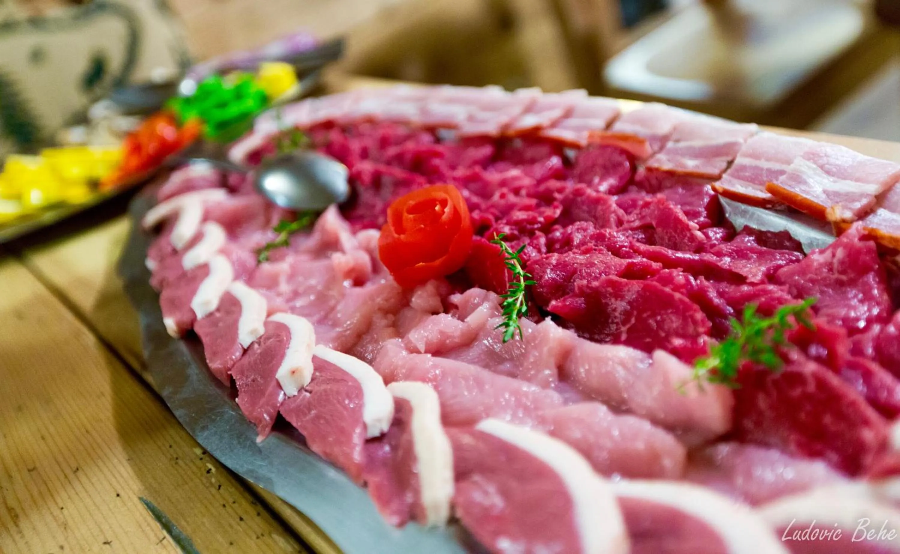 Food and drinks in Les Gentianettes Hotel & Spa