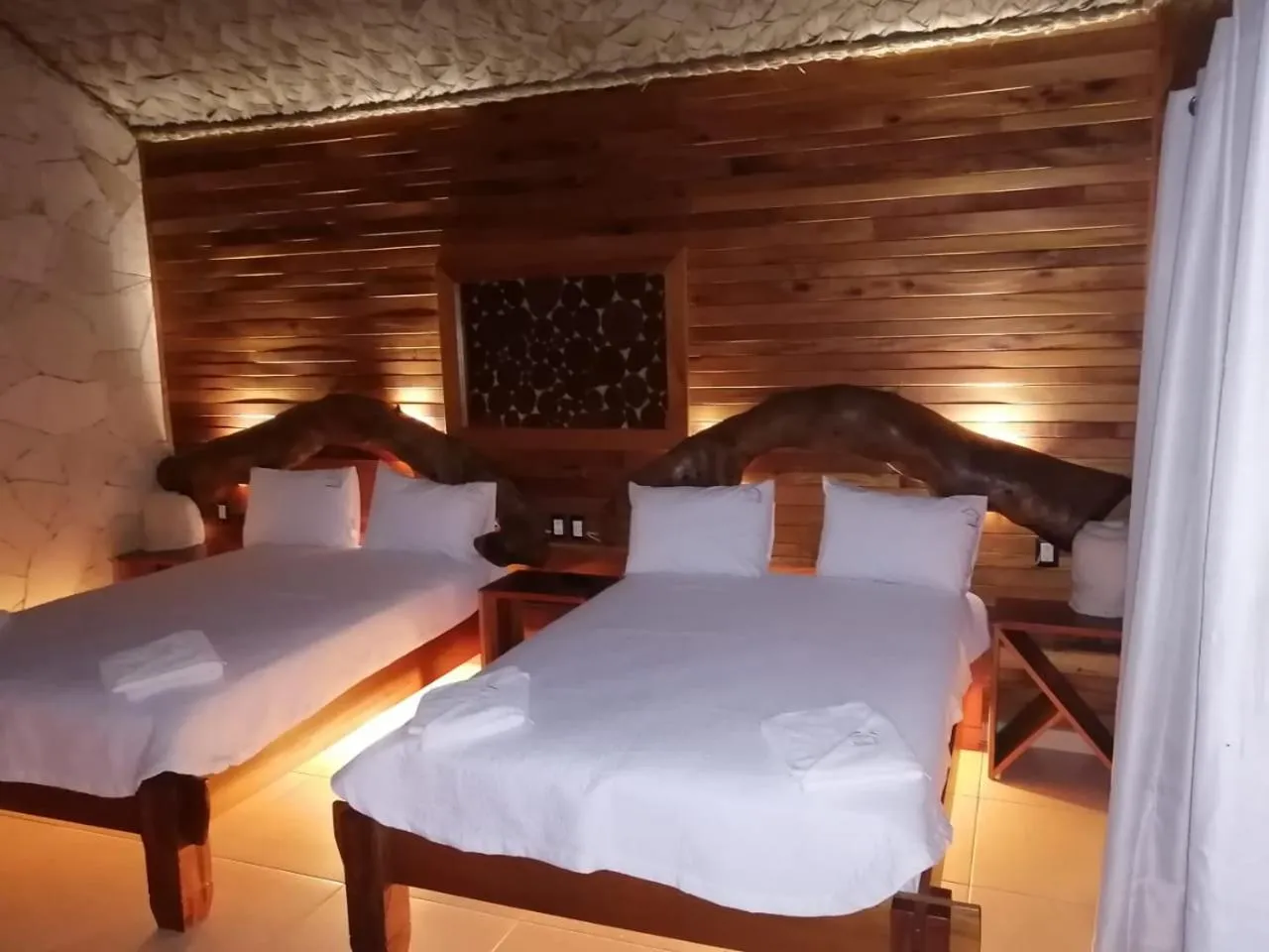 Bed in Cabañas la finca 2